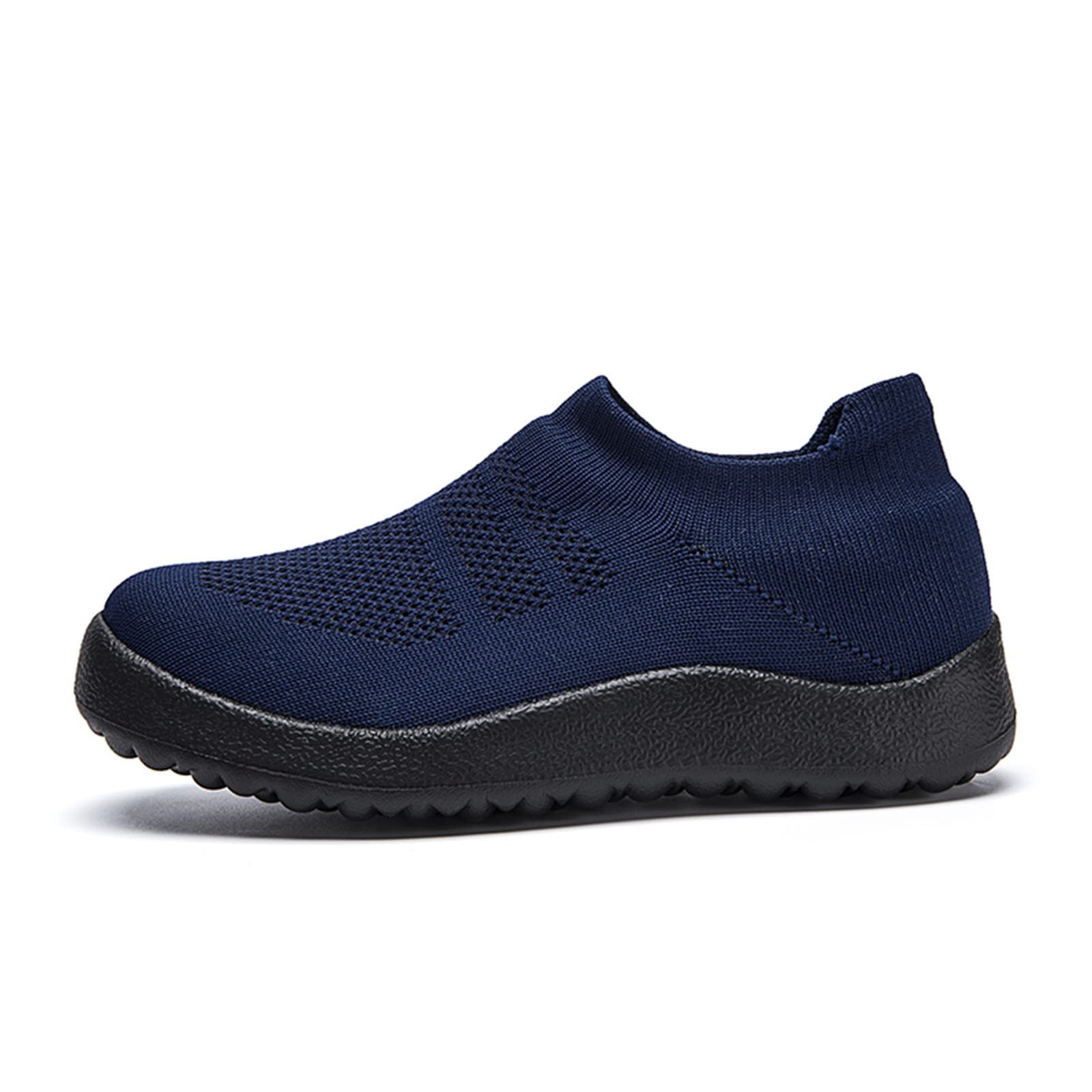 Women's Mesh Running Shoes - Lightweight Breathable Hiking & Training Sneakers for Women - Retro Style Black Sports Shoes - Perfect for Jogging, Walking, Football & Outdoor Activities