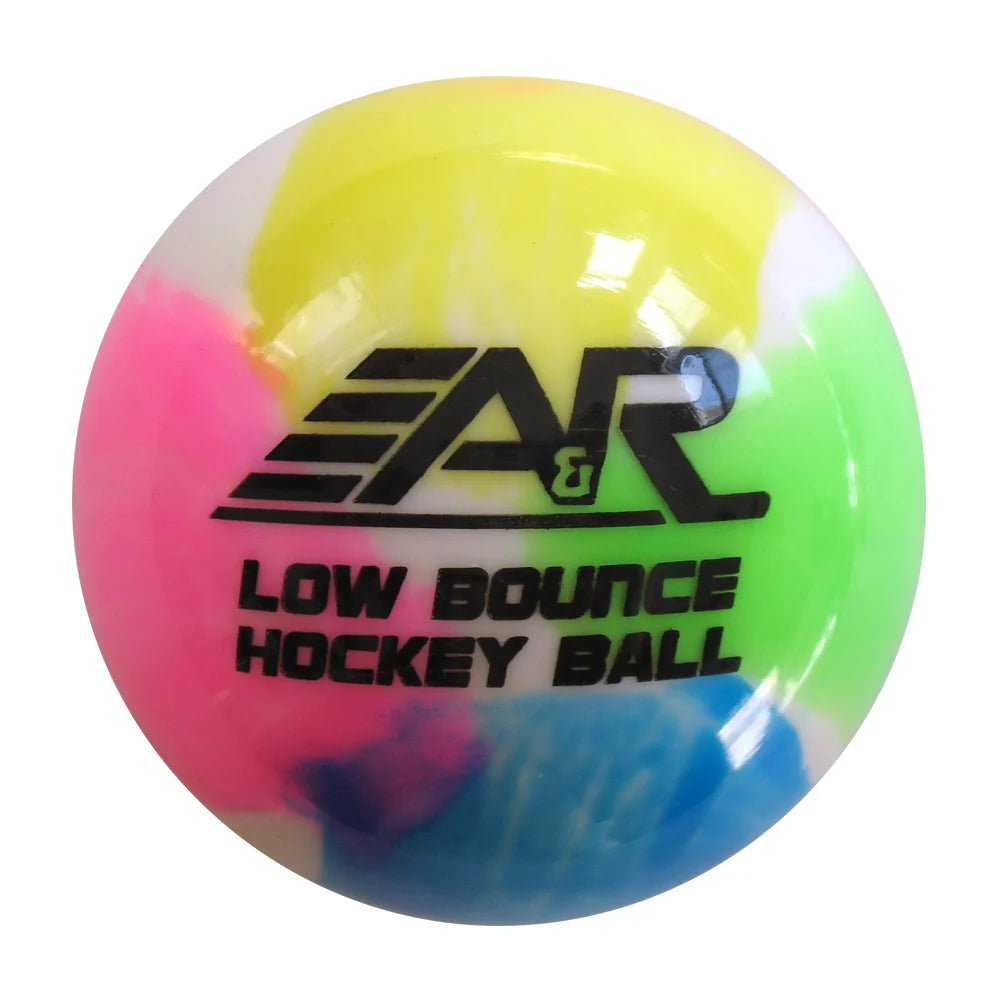 A&R Low Bounce Tie Dye Playground Ball - 7 Inch Rubber Bouncy Ball for Kids Outdoor Games, School Recess & Birthday Party Favors