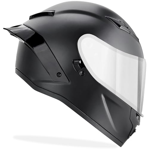 Matte Black - Chrome & Clear Shields