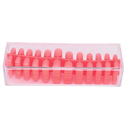 504 Pcs False Nail Tips - Full Cover Matte Artificial Nails for Manicure, High Capacity DIY Nail Art Kit with Nail Decoration Pieces | Perfect for Home Salon, Party Nail Art, and Professional Manicure