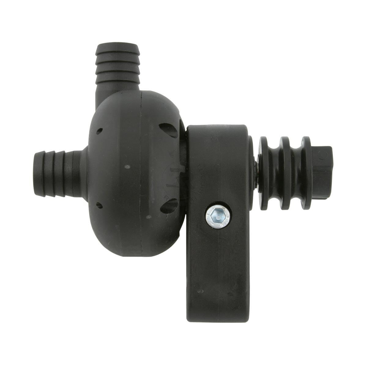 High-Efficiency Black Plastic Water Pump for Home, Garden, and Outdoor Use - Durable & Lightweight