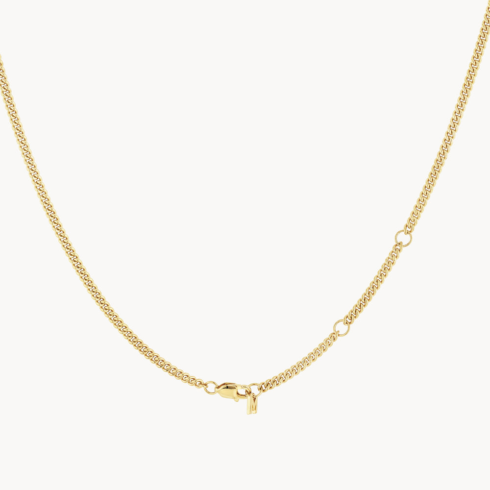 Black Onyx Unisex Curb Chain Pendant Necklace in Gold - Stylish Jewelry for Men & Women, Perfect for Gifts, Parties & Everyday Wear