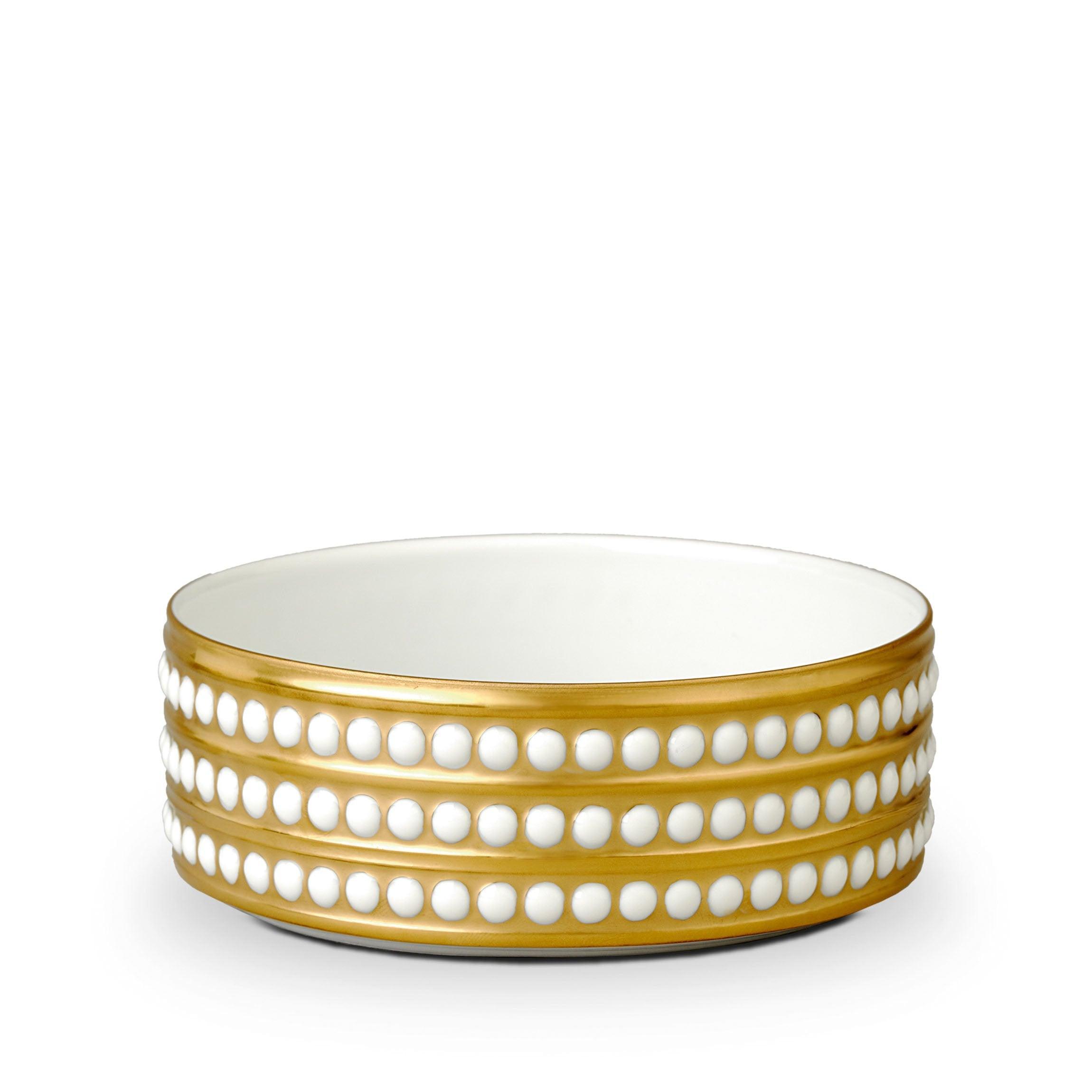 Perlée Deep Bowl - Elegant Decorative Serving Bowl for Fruits, Salads & Desserts | Perfect for Dining, Entertaining & Home Decor