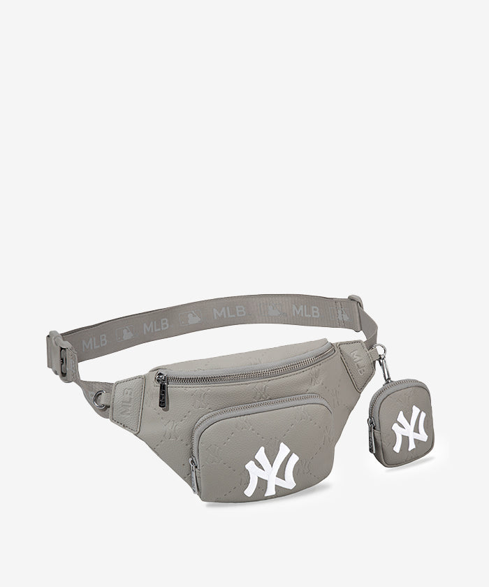 MLB New York Yankees Fanny Pack Waist Bag - Official Licensed Baseball Fan Gear for Men & Women - Perfect for Games, Concerts & Travel Accessories