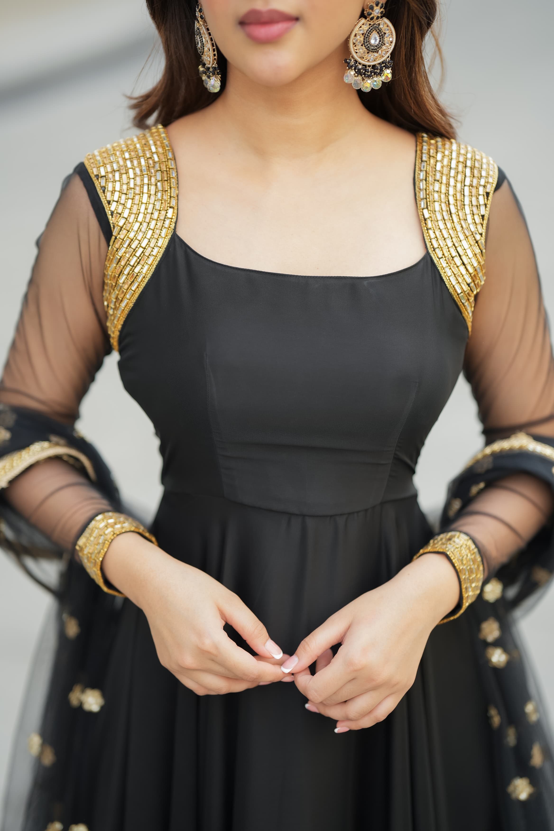 Ayesha Premium Designer Anarkali Dress for Women | Elegant Pakistani Formal Wear | Perfect for Weddings, Parties & Special Occasions