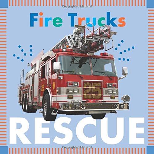 Fire Trucks Rescue - Interactive Board Book for Kids | Amicus Ink | Perfect for Storytime, Early Learning & Toddler Play