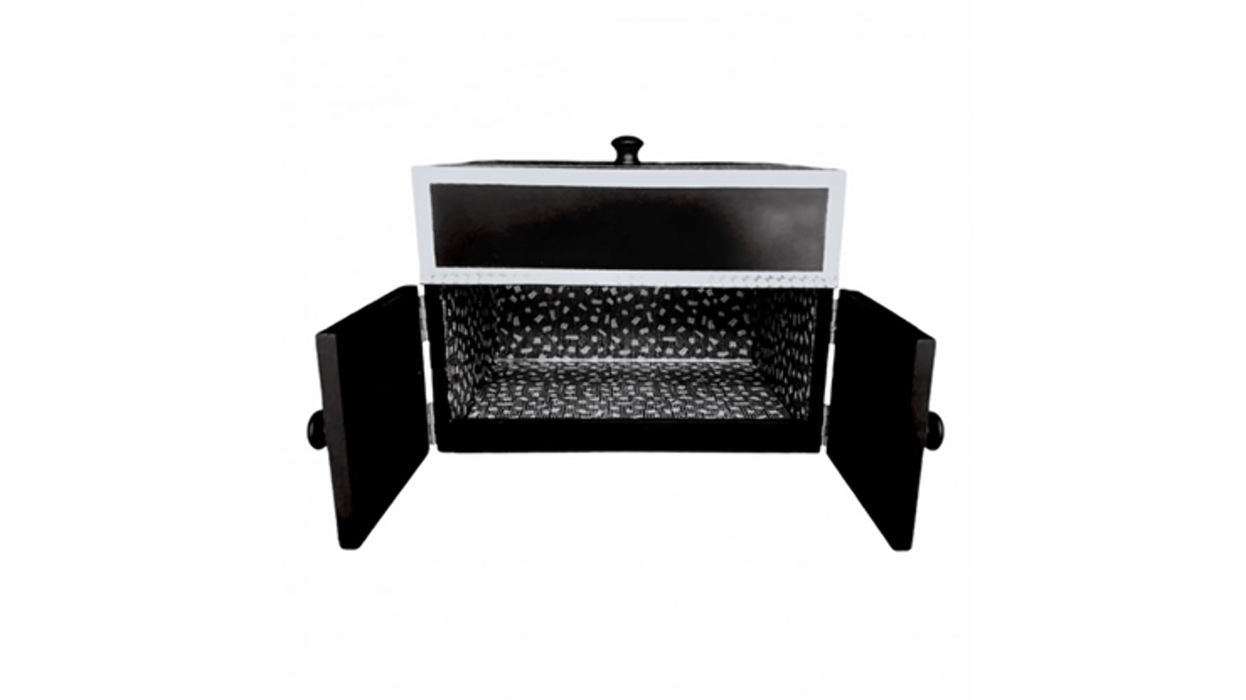 Murphy's Magic Supplies Drop Down Mirror Box - Small Black Magic Trick by Ickle Pickle | Perfect for Close-up Magic, Street Performances & Illusion Shows