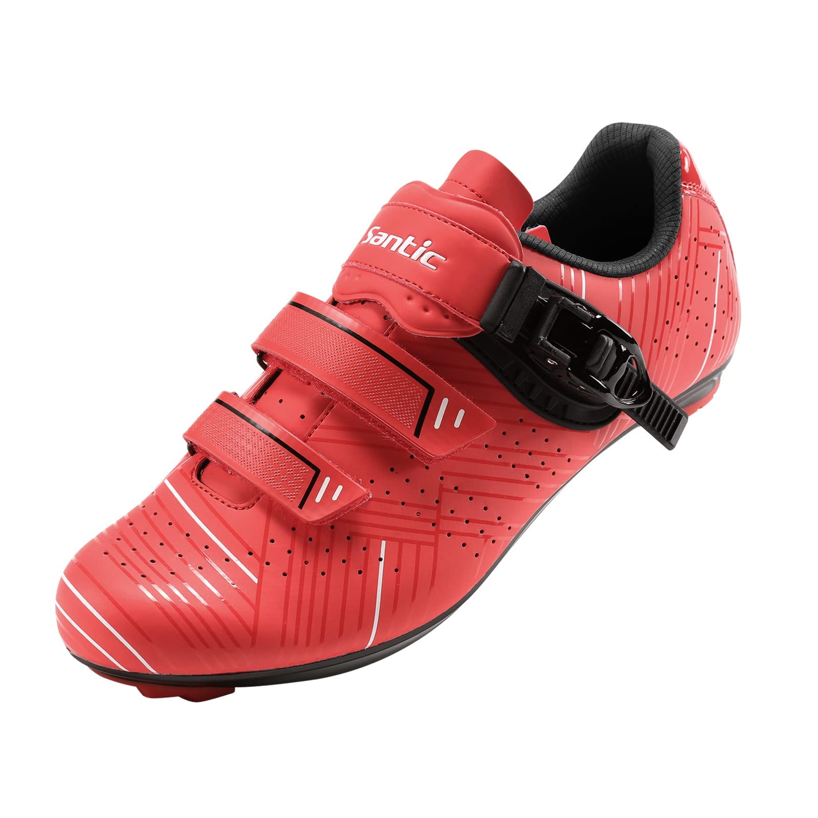 Santic Men's Road Cycling Shoes - Lightweight & Breathable Bike Shoes for Professional Road Biking - Perfect for Racing, Training & Long-Distance Cycling