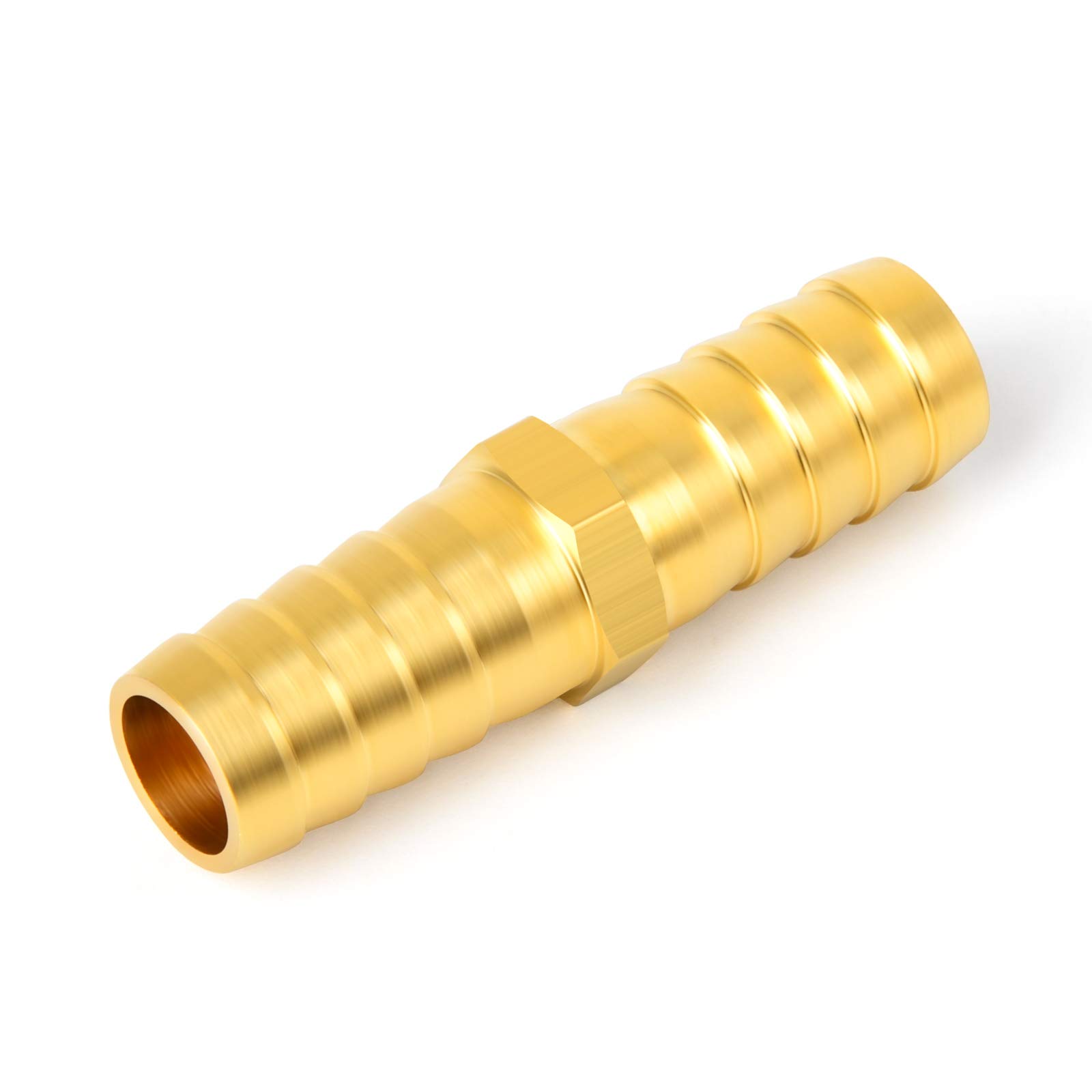10-Piece Brass Hose Barb Reducer Fittings 1/4