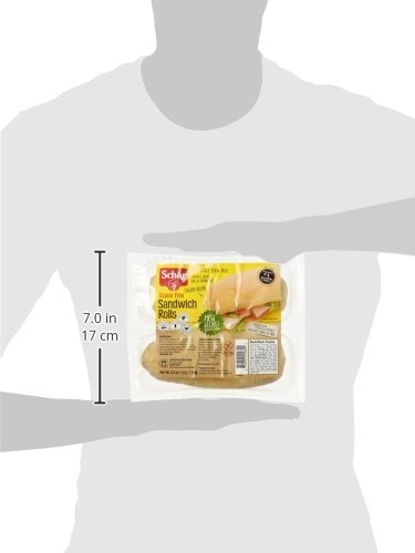 Schar Gluten Free Sandwich Rolls - 5.3 Ounce (Pack of 6) | Soft & Fresh Gluten-Free Bread for Delicious Sandwiches, Burgers & Lunches | Perfect for Celiac Diet & Wheat-Free Lifestyle