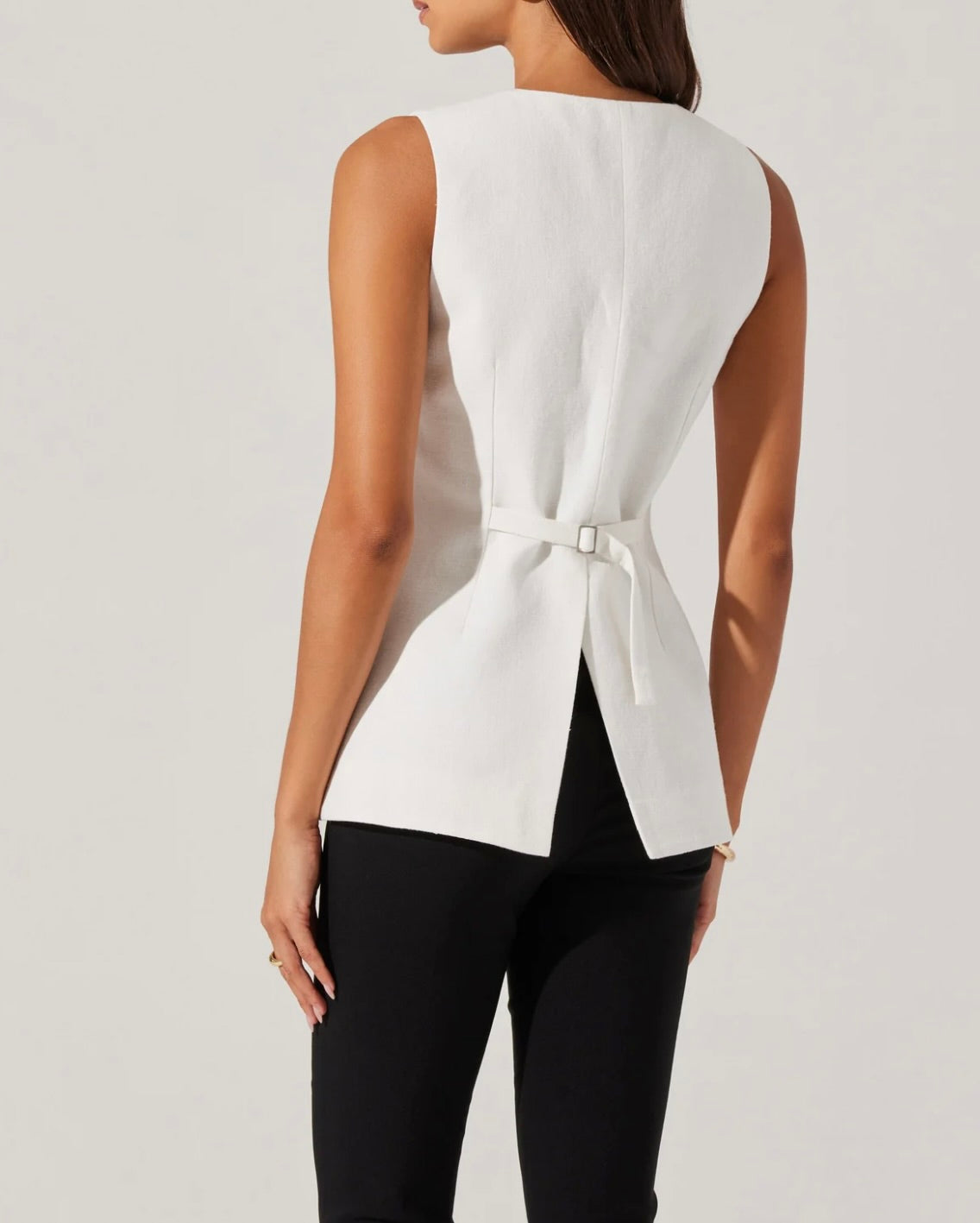 Sonja Women's Asymmetrical Vest - Stylish Open Front Layering Piece for Fall & Winter Fashion | Office Wear, Casual Outfits, Date Night Looks