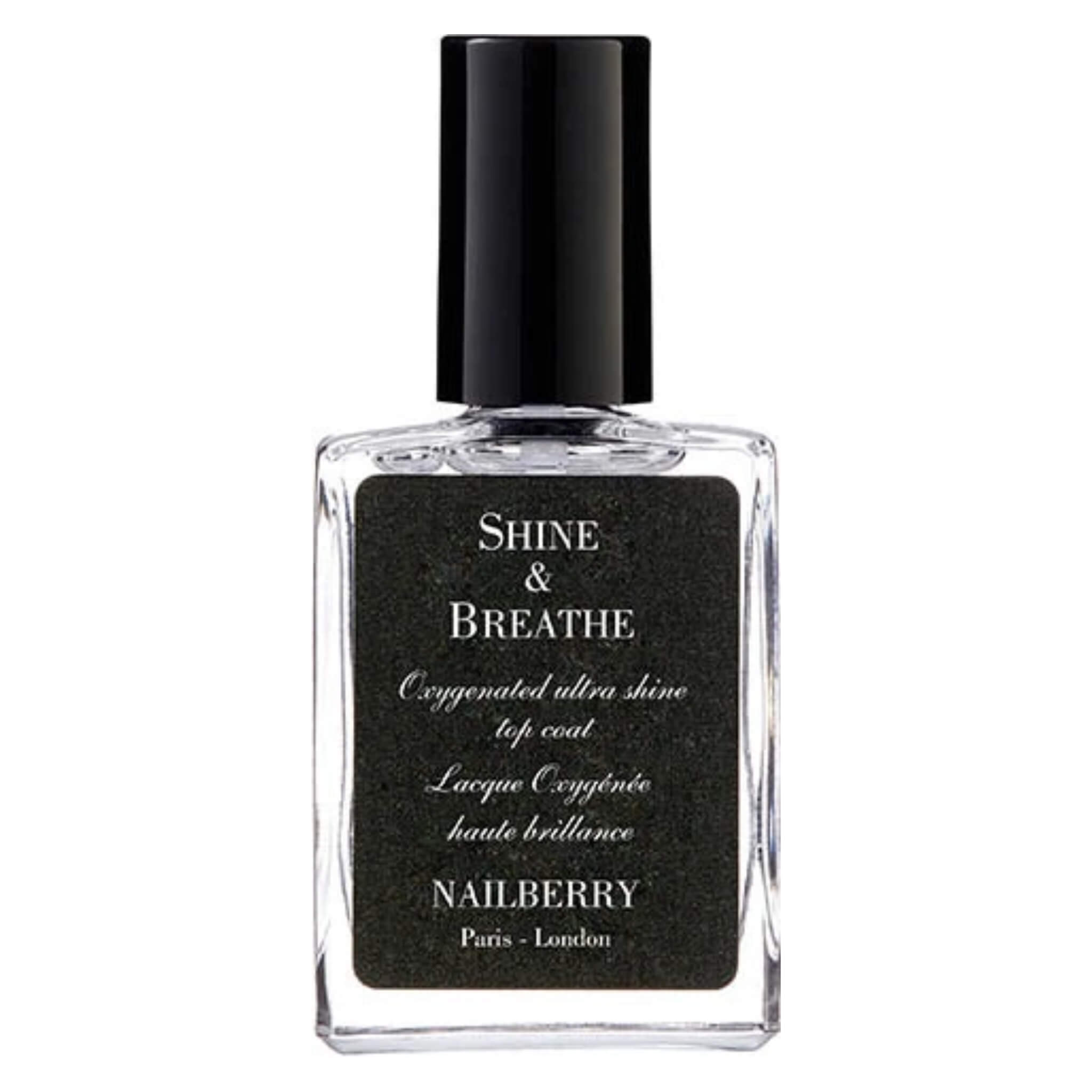 Shine & Breath Oxygenated Top Coat - Long-Lasting Nail Polish for Healthy, Glossy Nails | Perfect for Manicures, Pedicures & Salon Use