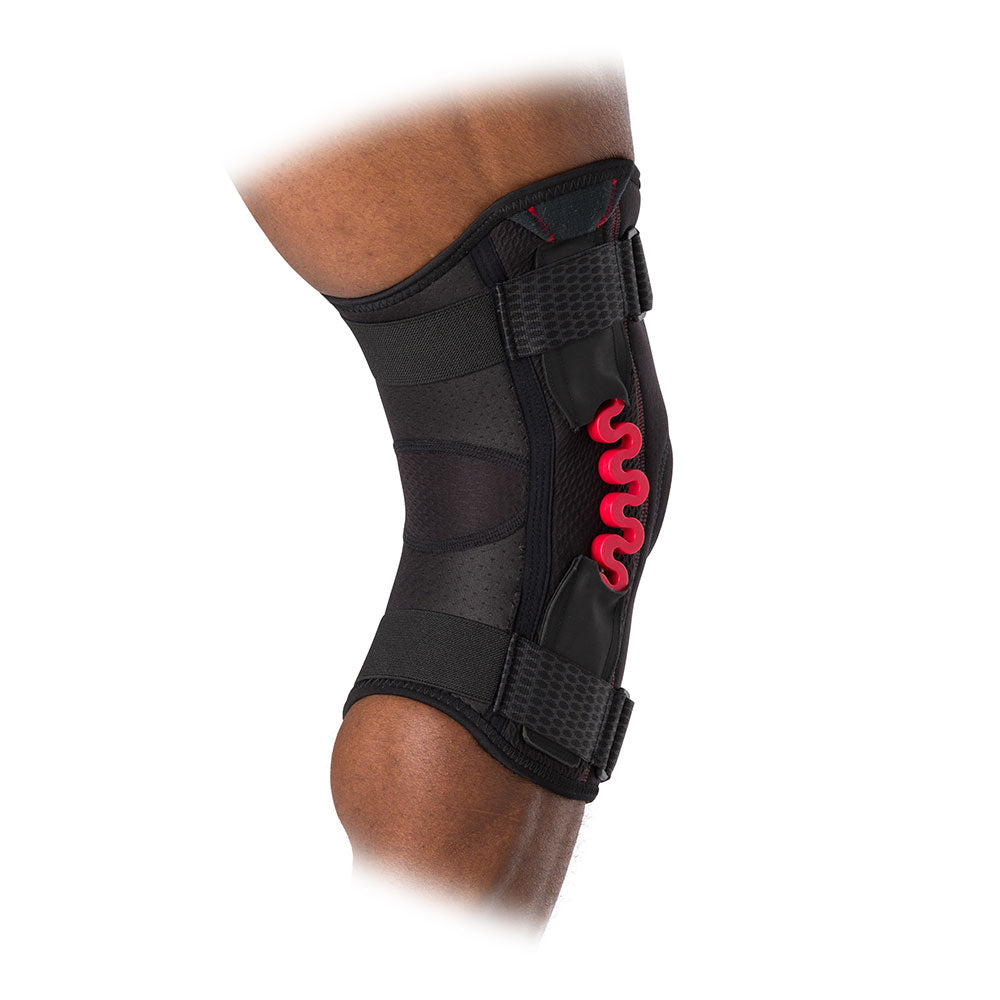 NRG Spring Hinge Knee Brace - Adjustable Support for Running, Sports & Arthritis Relief - Ideal for Active Lifestyles & Joint Pain Management