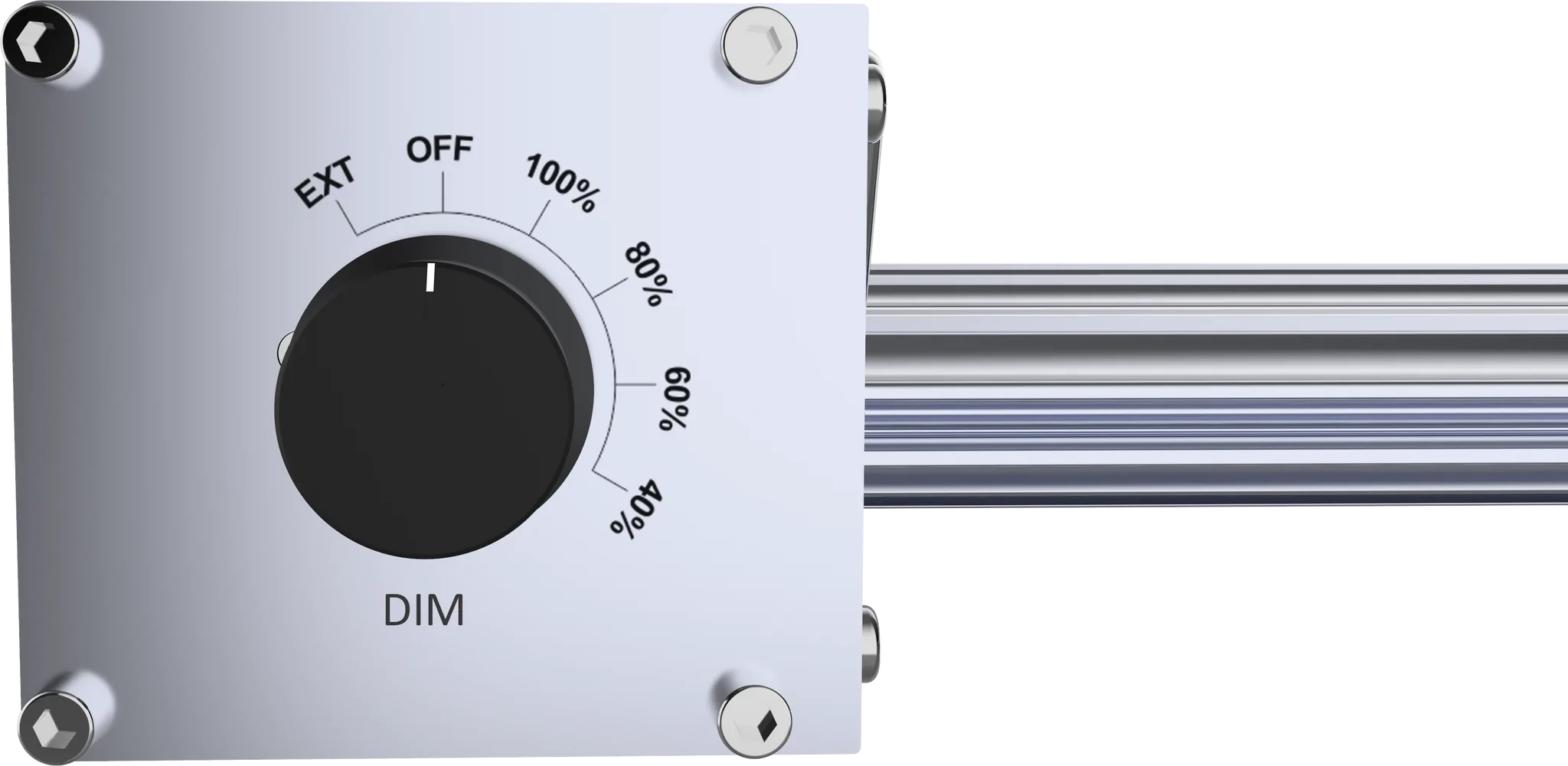 TotalGrow Mult HI 4 Bar 340W Hinged LED Grow Light for Indoor Plants - Full Spectrum Plant Growing Lamp for Hydroponics, Greenhouse & Home Gardening