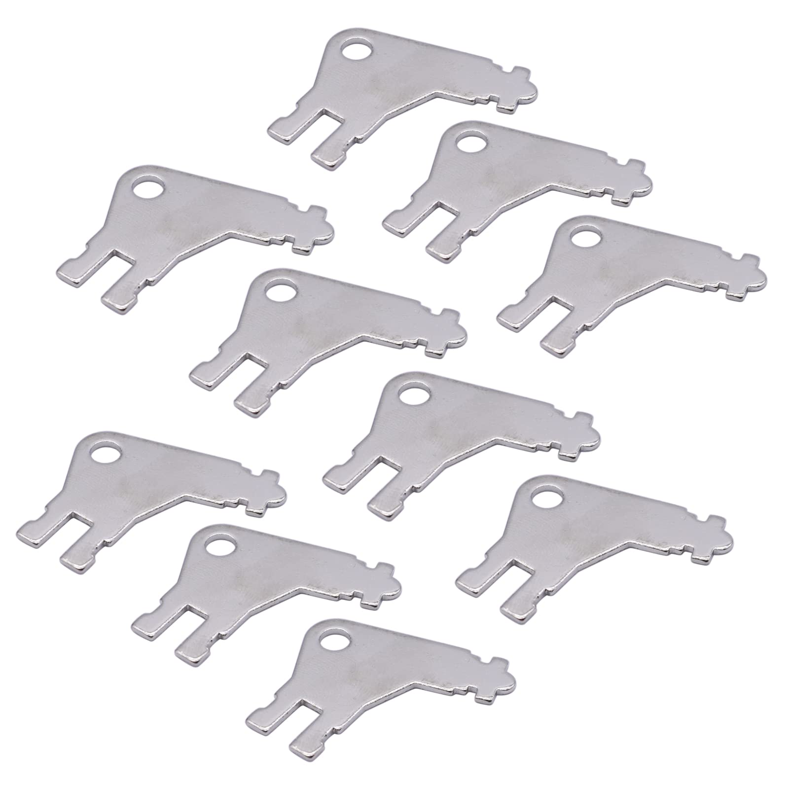 **Universal Commercial-Grade Toilet Paper Dispenser Key (10-Pack) – Fits GP Towel Dispensers & Most Toilet Paper Holders – Ideal for Restrooms, Offices & Public Facilities**