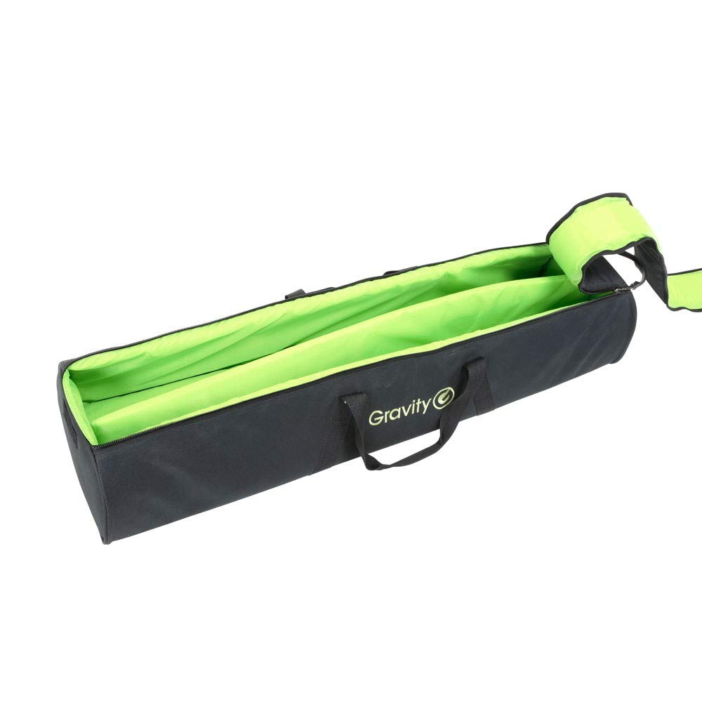 BGSS 2 B-Transport Bag for 2 Speaker Stands - Heavy Duty Nylon Carrying Case for PA System, DJ Equipment & Music Gear - Perfect for Live Performances, Studio Sessions & Event Transport (GBGSS2B)