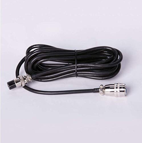 4-Pin Quick Connect Cable - 15ft PEC-IN202 Floor Scale Indicator Connector Wire - Durable & Flexible for Industrial Weighing Scales & Commercial Use