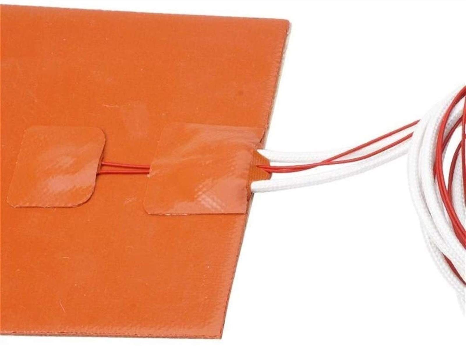 200W 20V Silicone Heated Bed for 3D Printers - High Temperature Heating Pad Replacement Part - Perfect for ABS/PLA Printing & DIY 3D Projects