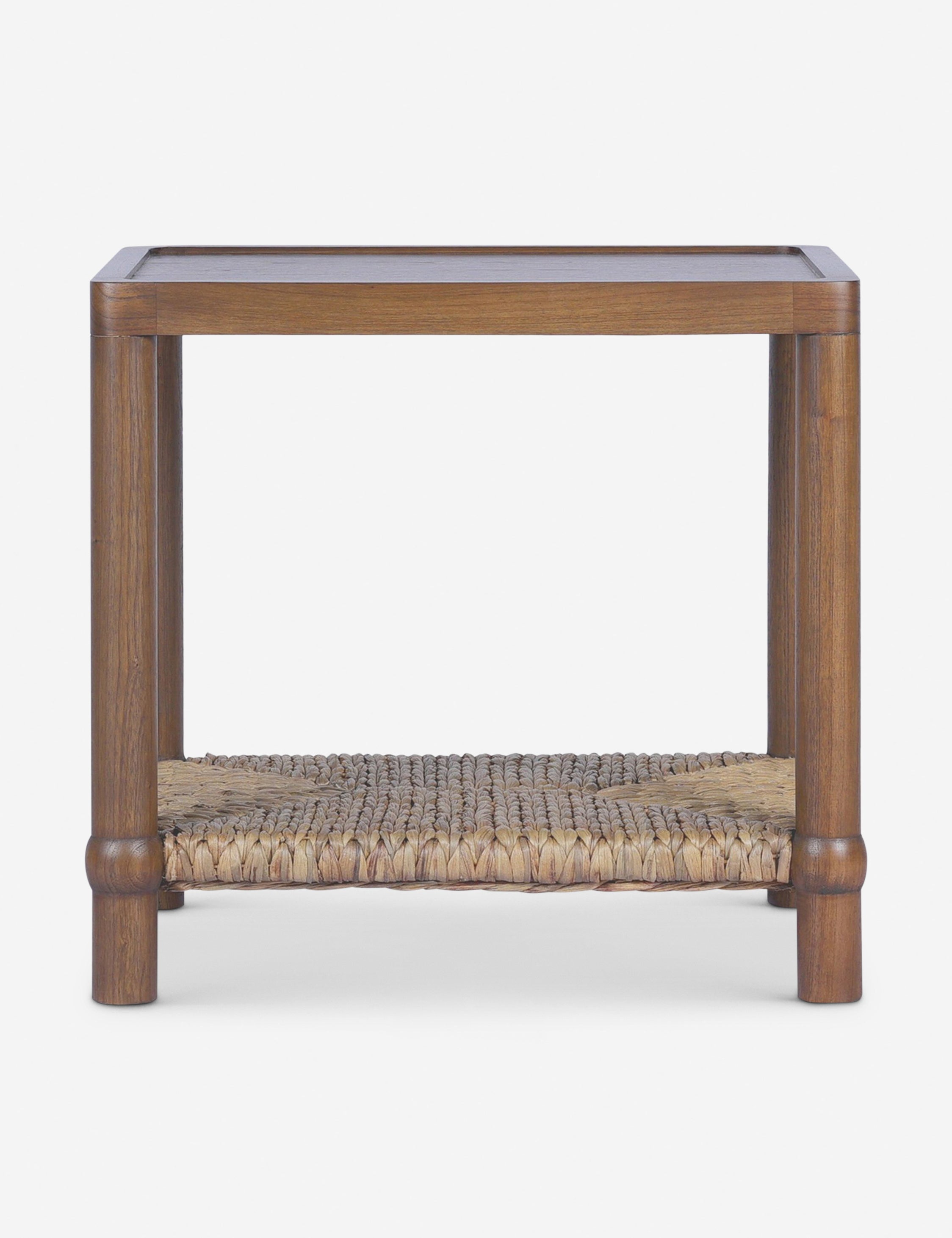 Gabriella Side Table by Amber Lewis x Four Hands - Modern Wooden End Table for Living Room, Bedroom & Office - Perfect for Coffee, Books & Decor