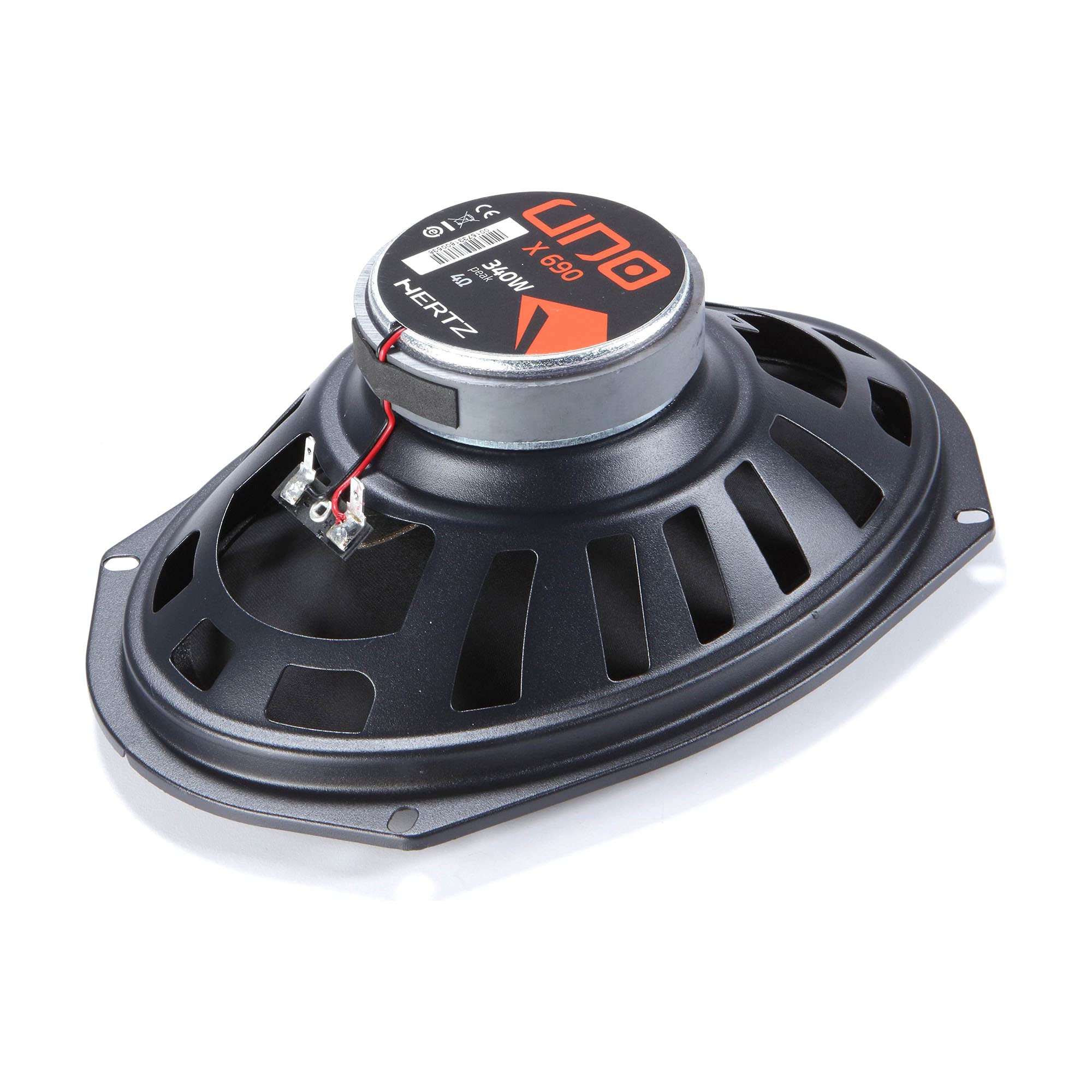 Hertz Audio X-690 UNO Series 6x9 4-Way Coaxial Speakers - 2 Pairs - Premium Car Audio for Enhanced Sound Quality | Perfect for Car Upgrades, Home Theater Systems & Music Enthusiasts