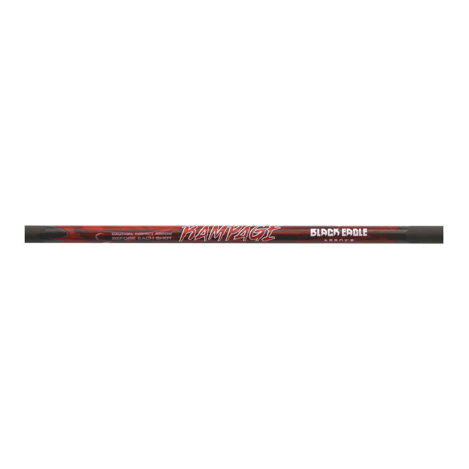 Black Eagle Rampage V1 Carbon Arrow Shafts .001 Spine - High Performance Hunting & Target Practice Arrows for Compound & Recurve Bows | Perfect for 3D Archery & Field Shooting