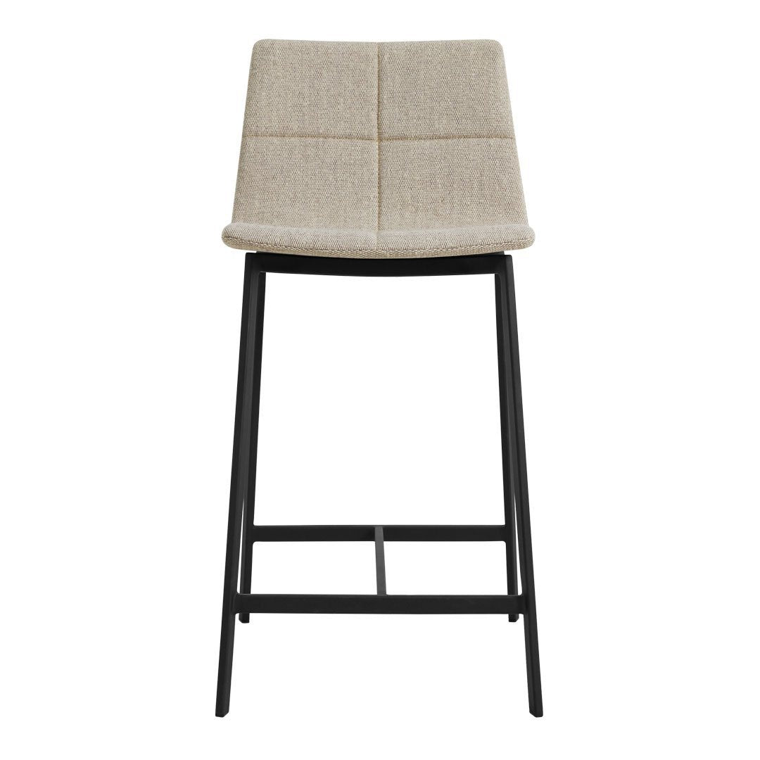Between Us Counter Stool - Modern Kitchen Bar Stools with Back Support, Adjustable Height for Breakfast Nook, Home Bar & Dining Room - Set of 2