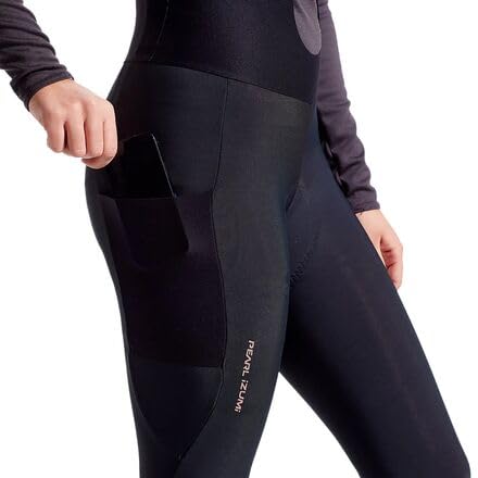 PEARL IZUMI Women's Thermal Cycling Bib Tights - Breathable Water-Resistant Winter Bike Pants with Elite Chamois Padding & Reflective Safety Elements for Road Biking & Cold Weather Training