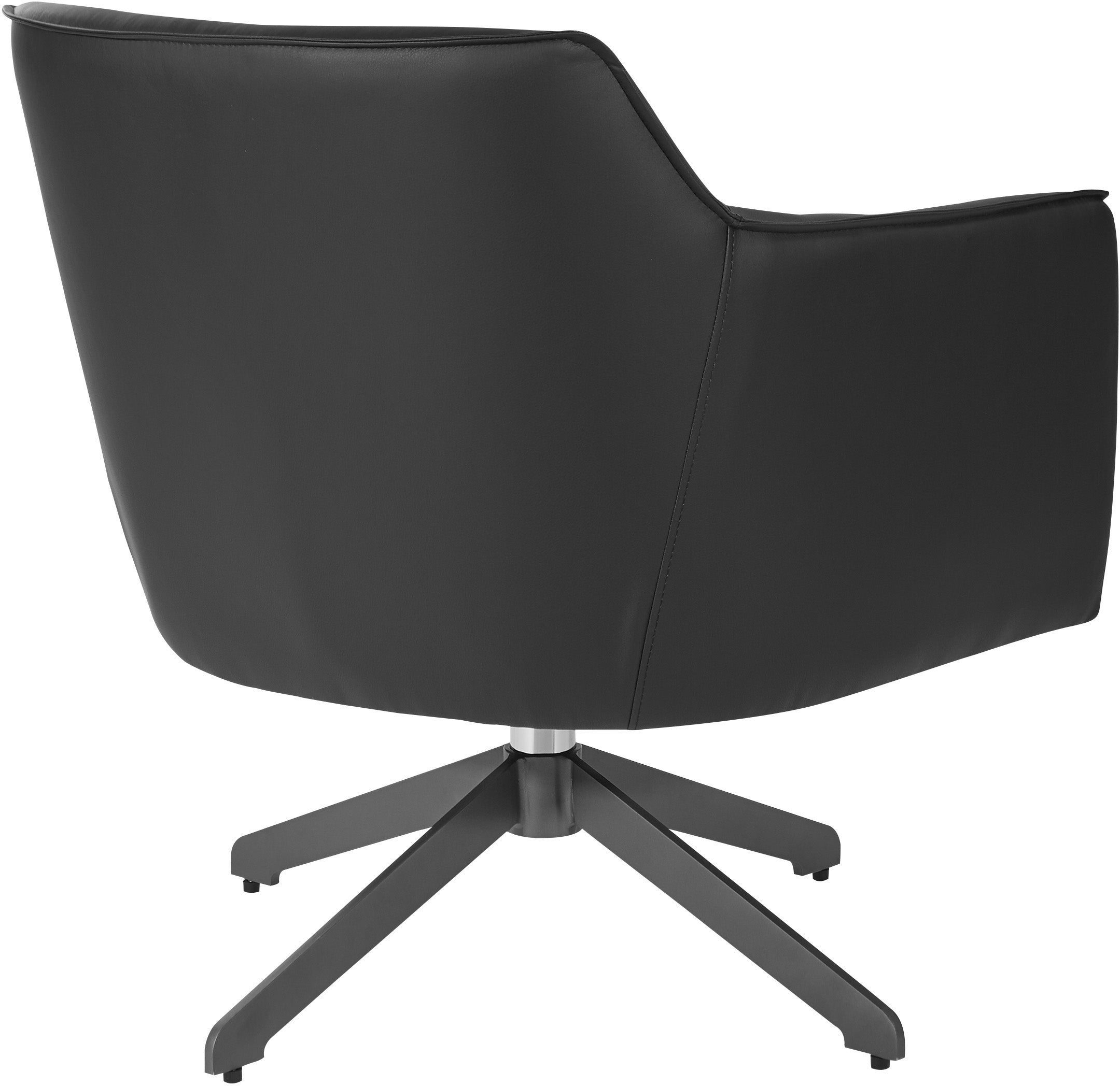 Office Star Faux Leather Guest Chair [FLH5974BK] - Ergonomic Office Chair for Home & Business, Comfortable Visitor Seating for Reception, Conference Rooms & Waiting Areas