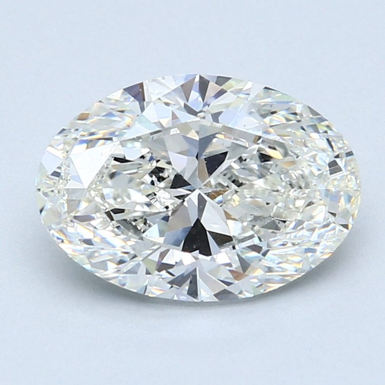 3.01 Carat Oval Cut Diamond Ring - I Color VS2 Clarity - Perfect for Engagement, Wedding & Anniversary Gifts