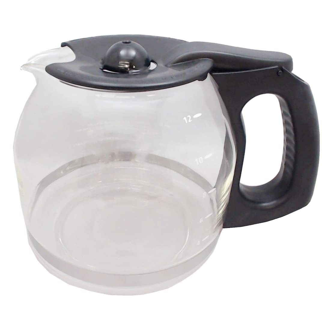 Sunbeam TGX23 BVSB-TGX23 Replacement 12-Cup Glass Coffee Maker Decanter - Compatible with Sunbeam Coffee Brewers - Perfect for Home, Office & Restaurant Use