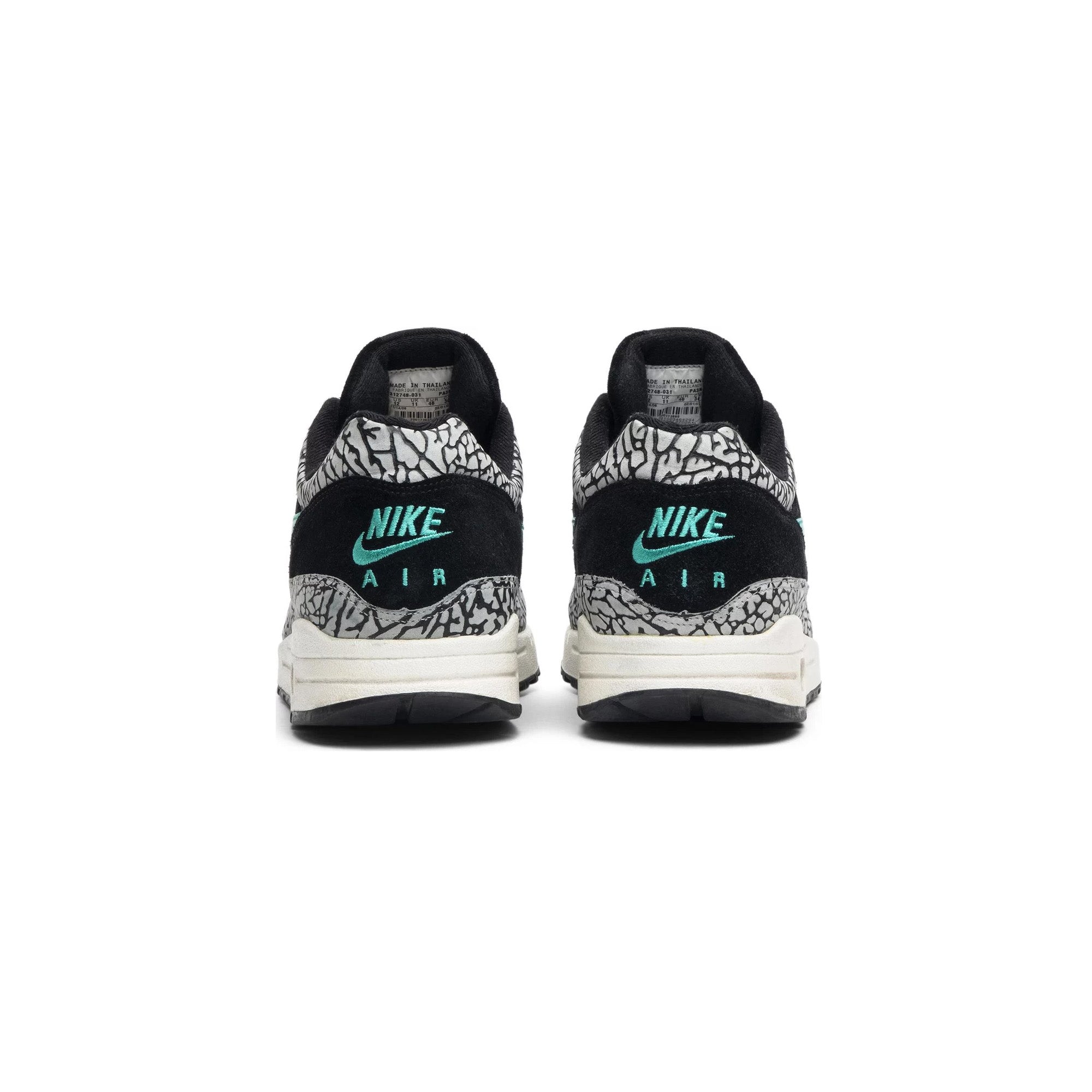 Nike Air Max 1 'Atmos Elephant' Retro Sneakers (2007) - Men's Running Shoes for Casual Wear & Street Style Fashion