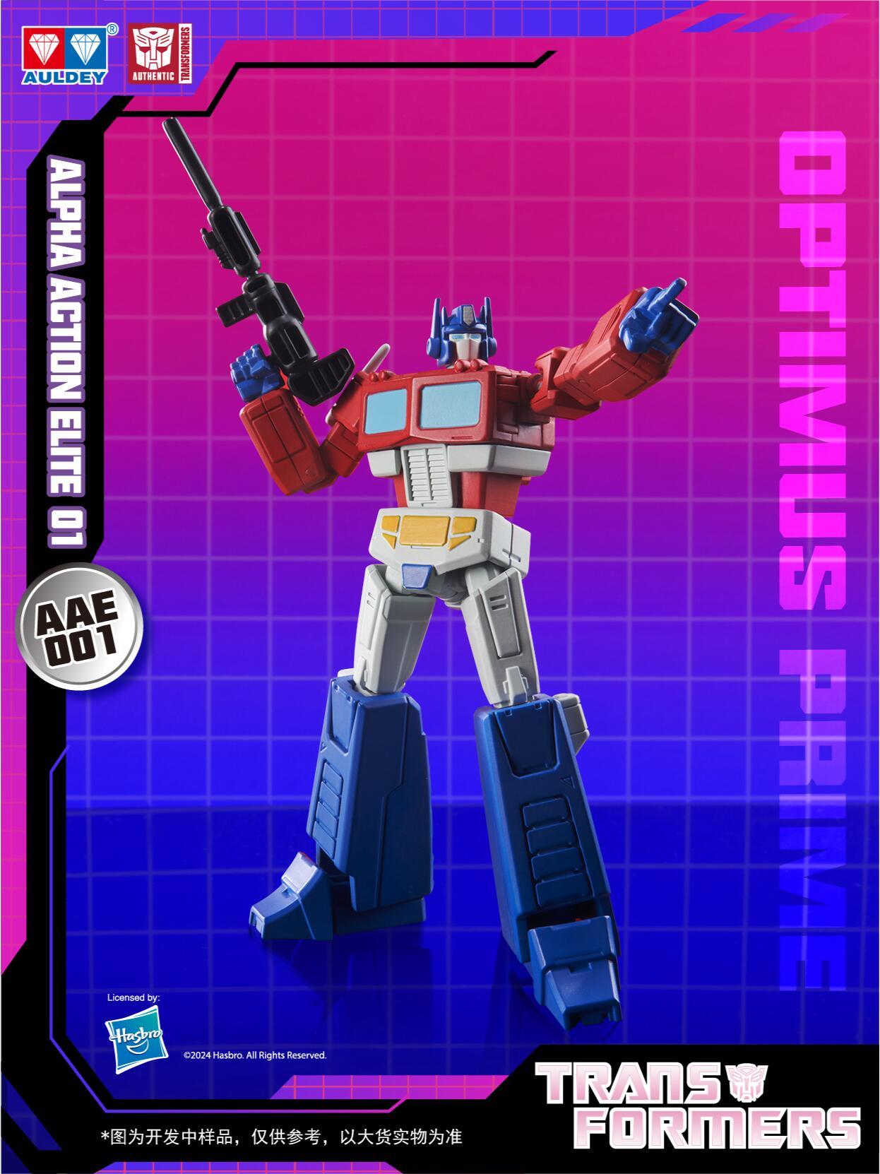 Auldey Transformers Alpha Action Elite Wave 1 - 6-Piece Collectible Action Figure Set for Kids & Adults | Perfect for Display, Gifts & Role-Play Scenes