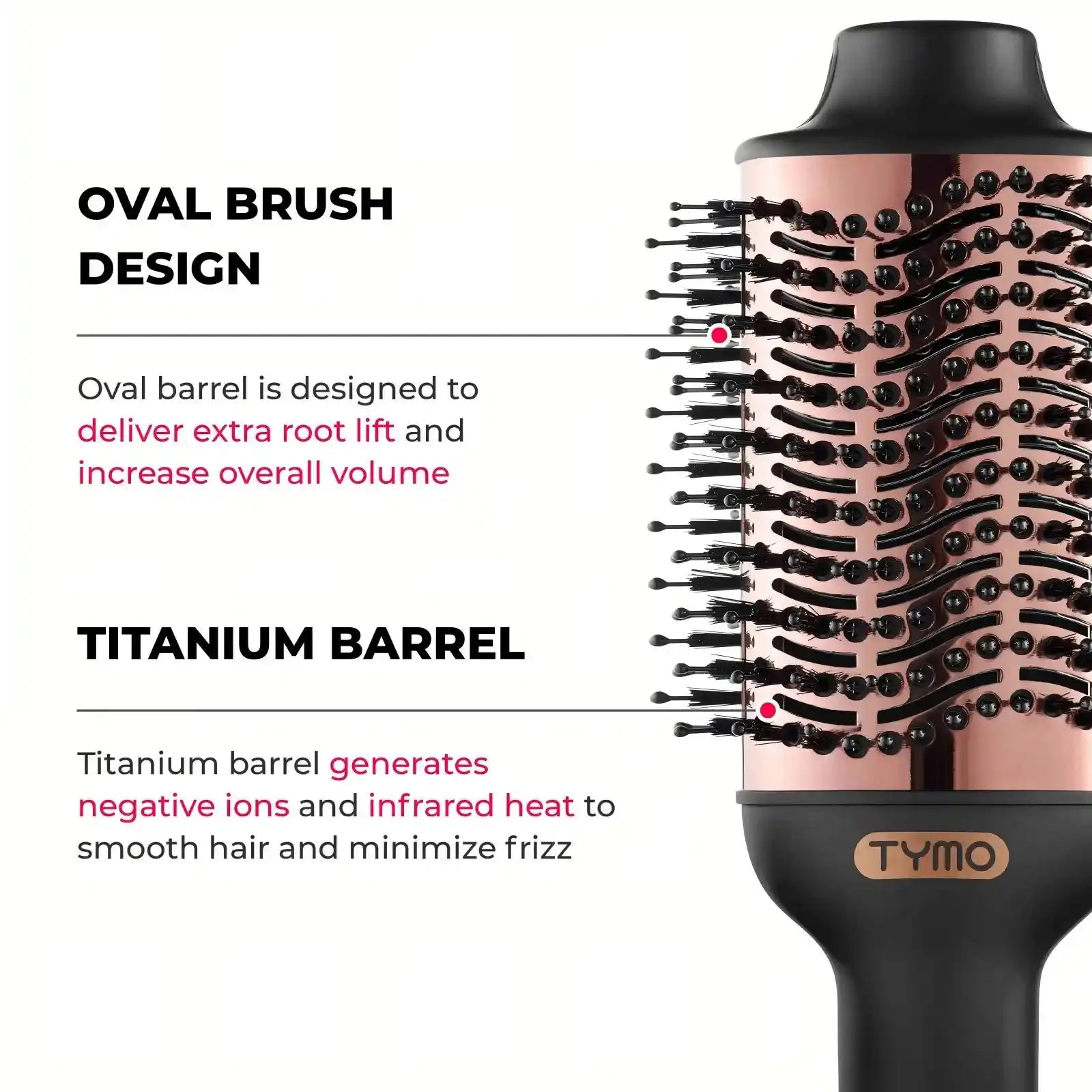 TYMO Volumizer Hair Styler - Professional Hair Volume Booster for Women & Men (US & Canada Only) - Perfect for Salon-Quality Styling at Home