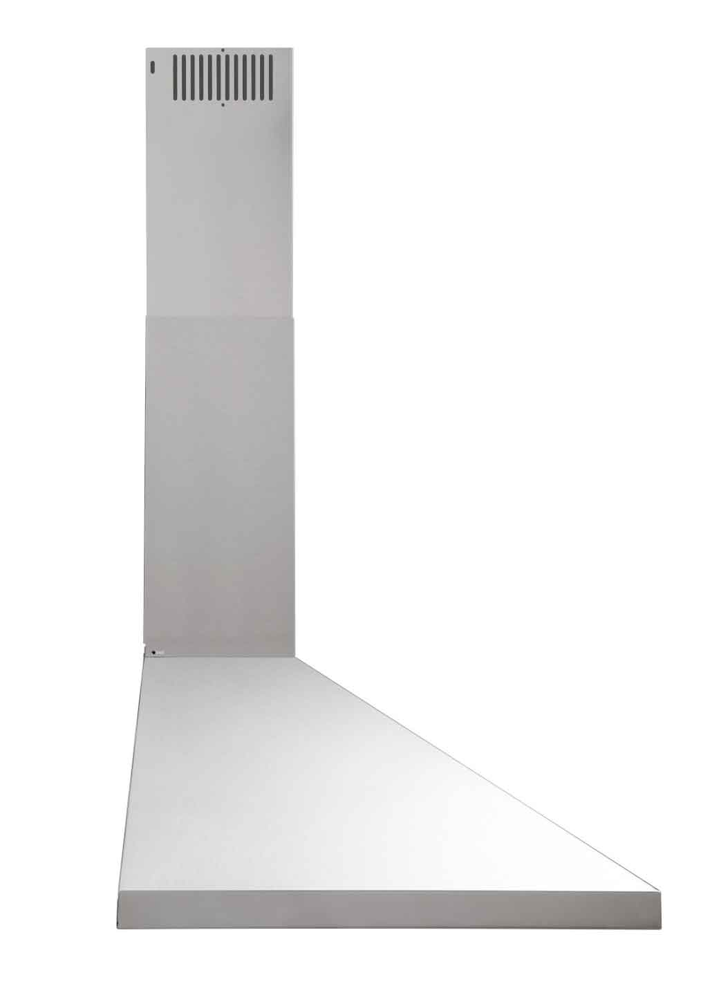 Broan 30-Inch Stainless Steel Range Hood 450 CFM Designer Pyramidal Chimney Hood BWP1304SS - Perfect for Modern Kitchens & Cooking Ventilation