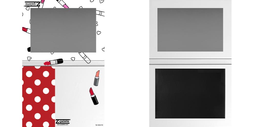 Custom Extra Large Z Palette - Magnetic Makeup Palette for Eyeshadows & Blush - Perfect for Professional Makeup Artists & Travel