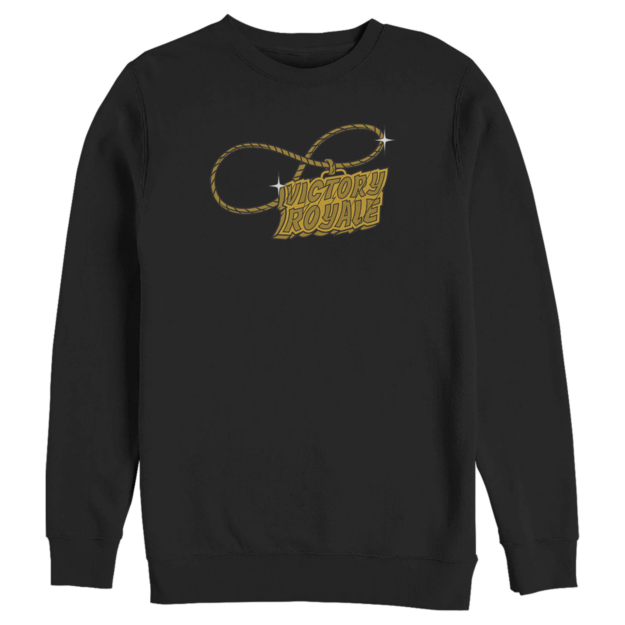 Men's Fortnite Victory Royale Gold Chain Graphic Sweatshirt | Gaming Hoodie for Fans | Perfect for Cosplay & Casual Wear