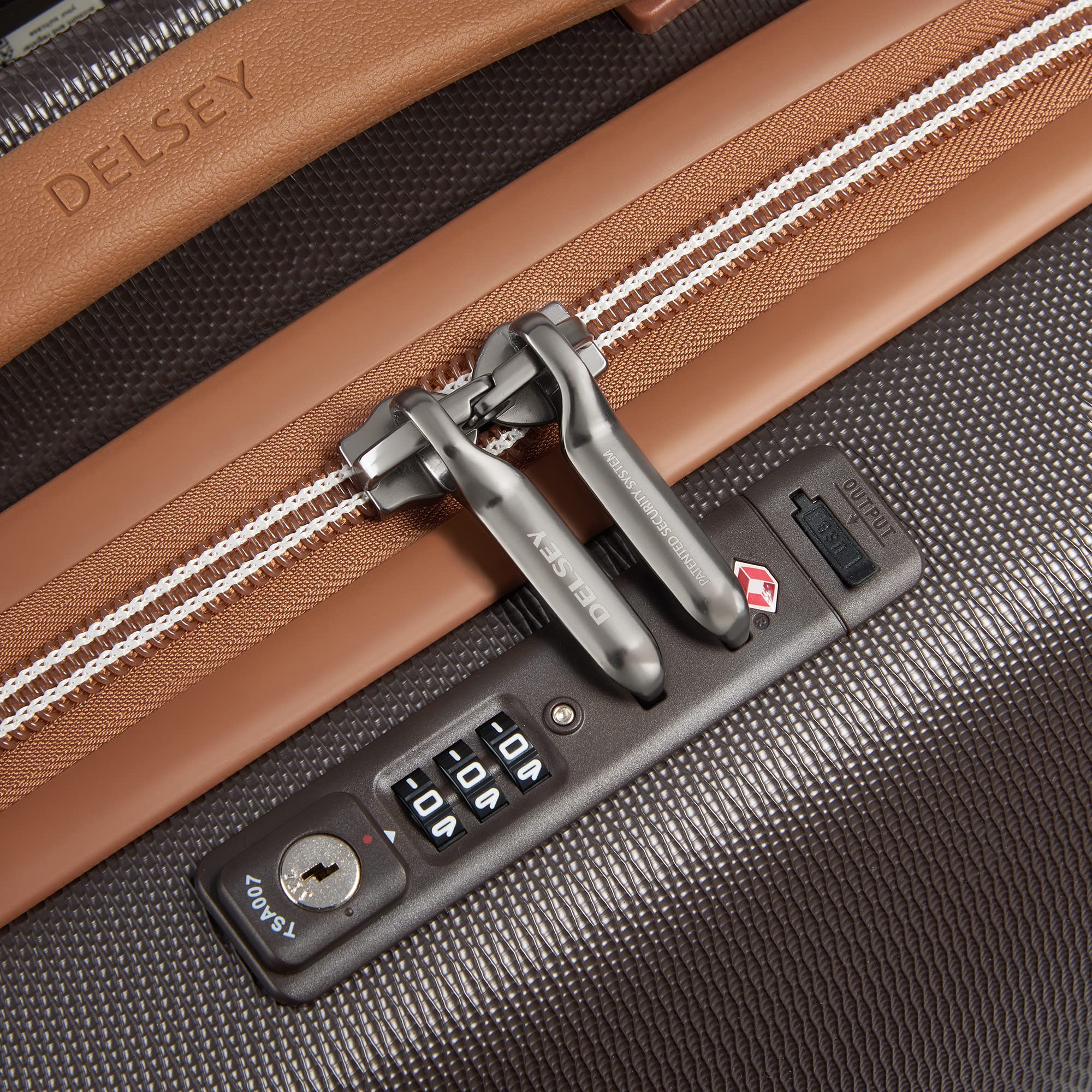 Delsey Paris Chatelet Air 2.0 Hardside Spinner Carry-On Luggage 20 Inch - Lightweight Durable Suitcase for Travel, Business Trips & Weekend Getaways (Chocolate Brown)