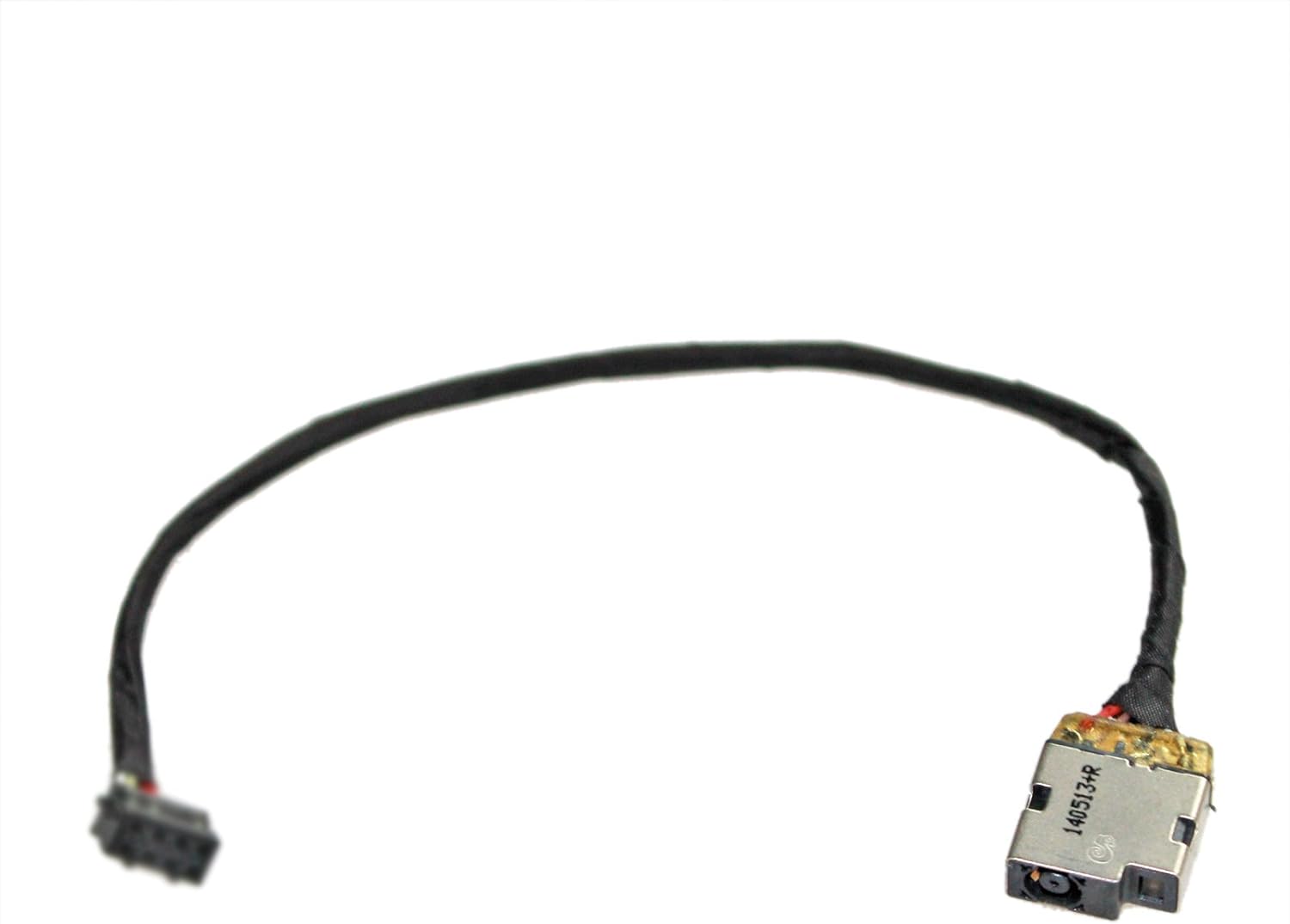 HP 15 G 15 R Laptop DC Power Jack Cable 749647-001 717371-SD6 Replacement Charger Port - Compatible for HP Laptops, Home & Office Use