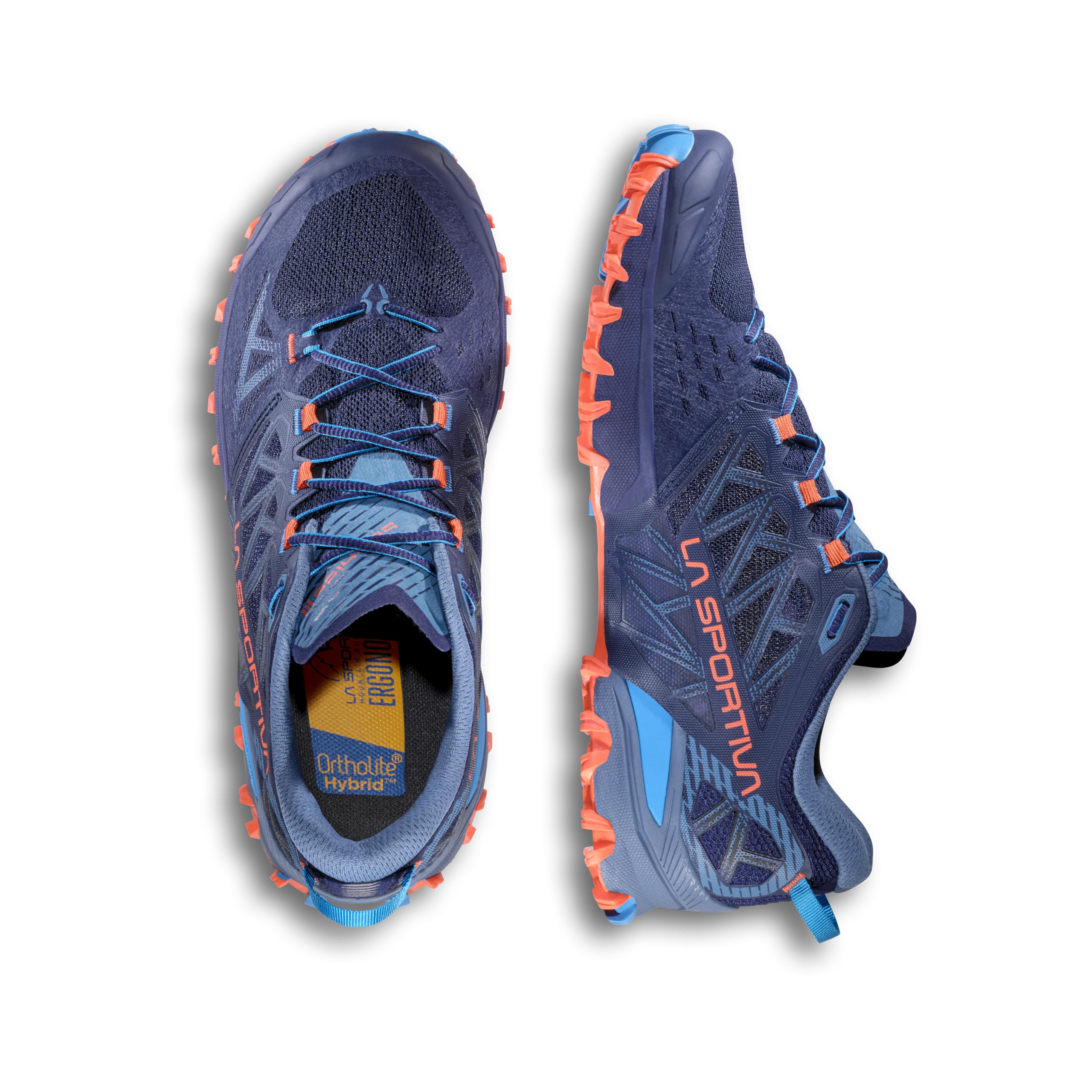 La Sportiva Men's Bushido III Trail Running Shoes - Lightweight & Durable for Mountain Hiking & Outdoor Adventures
