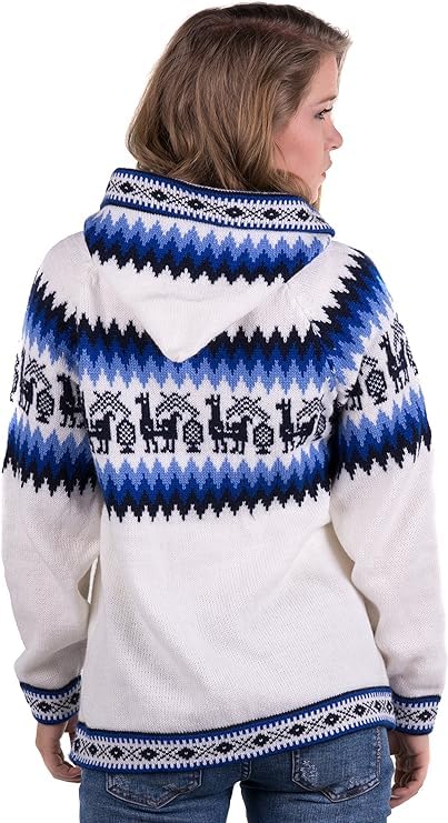 Gamboa Women's Alpaca Cardigan Sweater - Soft & Cozy Knit Top for Ladies | Perfect for Fall, Winter & Casual Outfits