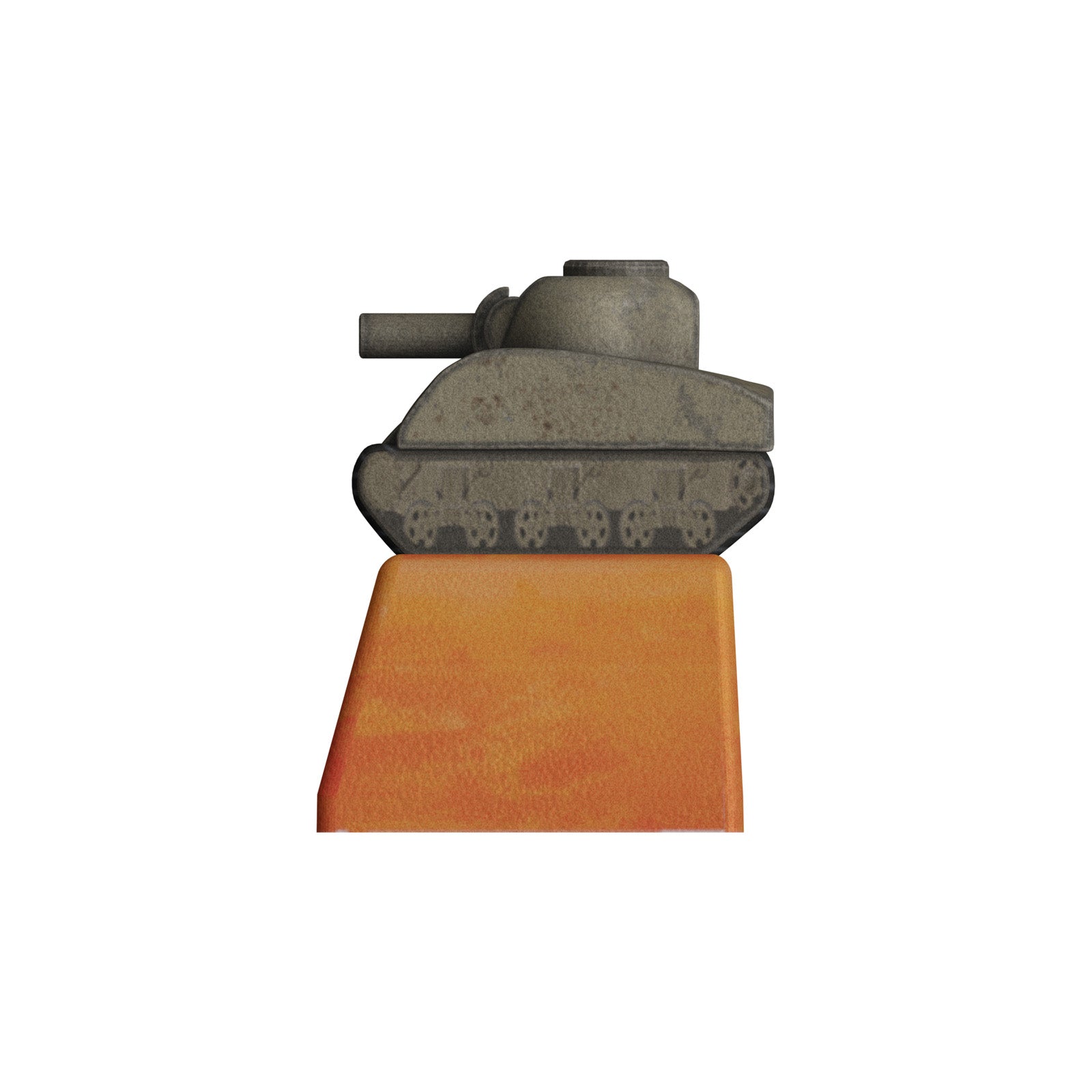 HX3D World of Tanks Sherman Tank Mechanical Keyboard Keycap - Custom WASD Gaming Key for Cherry MX Switches - Perfect for PC Gaming and Esports Enthusiasts