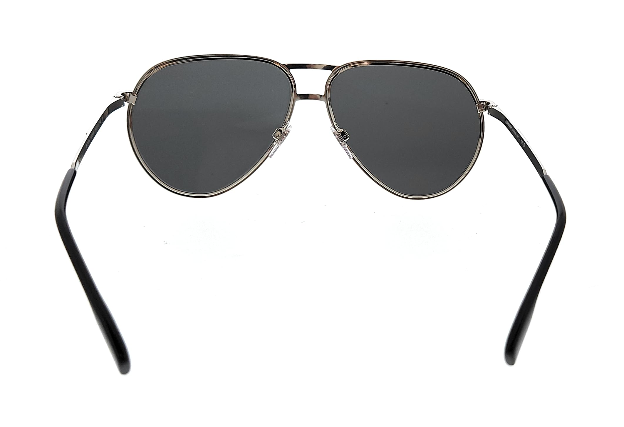 BURBERRY BE 3135 Scott Silver Dark Grey Polarized Sunglasses for Men & Women - UV Protection, Luxury Fashion Shades for Driving, Beach & Outdoor Activities