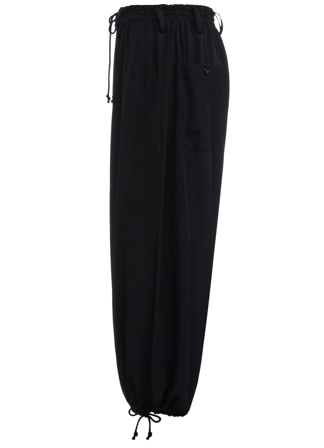 CREPE de CHINE BALLOON SAROUEL PANTS - Women's Flowy Wide Leg Lounge Pants for Yoga, Meditation & Boho Fashion