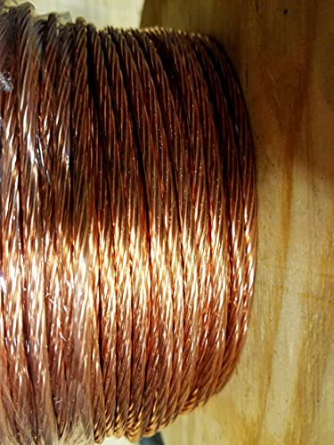 6 AWG Stranded Bare Copper Ground Wire - 150 Feet for Pool, Spa, Generator & Electrical Equipment Grounding | InnaBest ACD-0701SU | Outdoor & Industrial Electrical Safety Applications