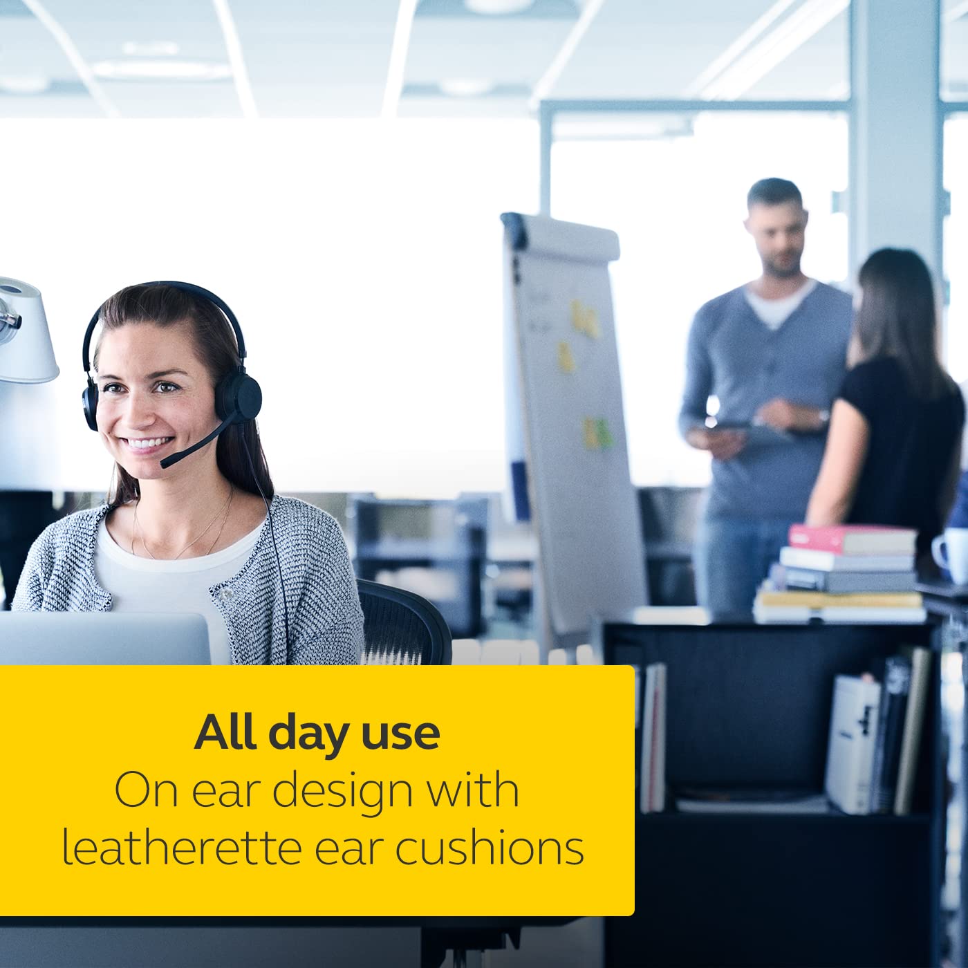 Jabra Evolve 30 II Wireless Headset with Noise Cancelling Mic - Certified Refurbished for Home Office & Remote Work