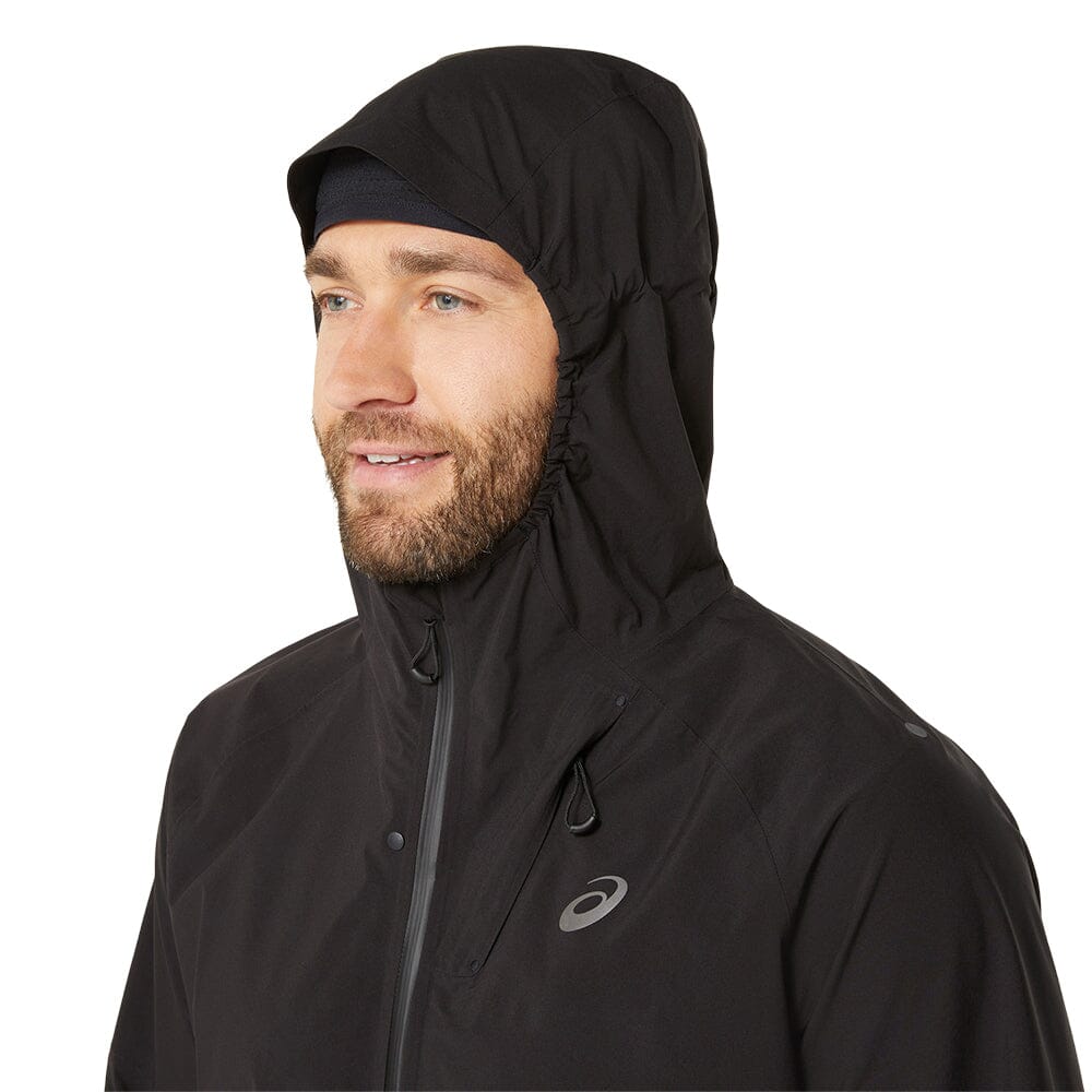 ASICS Men's Metarun Waterproof Running Jacket - Lightweight Windbreaker for Outdoor Jogging, Hiking & Rainy Weather Protection