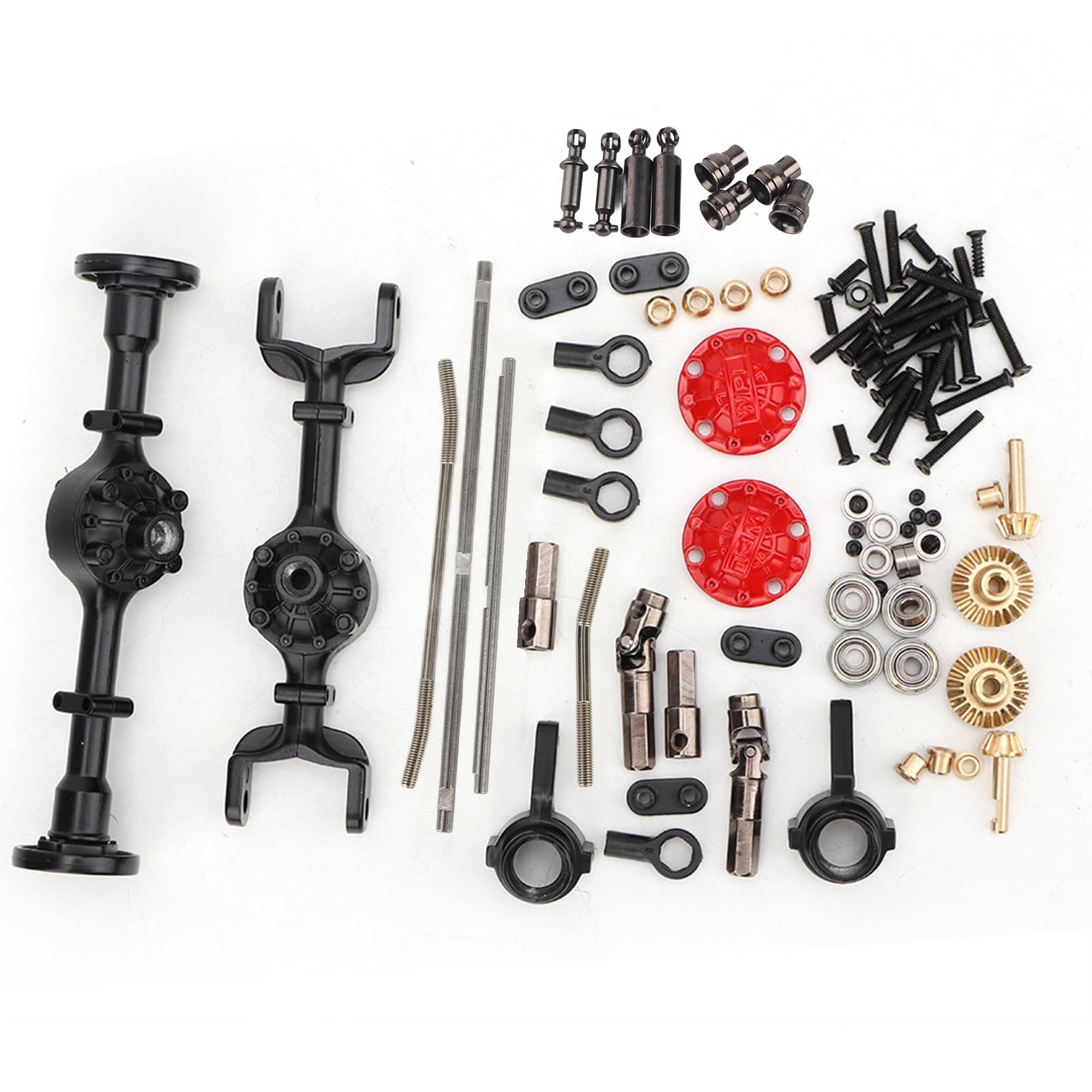 1/16 Scale RC Car Upgrade Kit - GRCFUMO Metal Axle & Modification Parts Set for RC Cars | Off-Road Racing, Crawling & DIY Customization