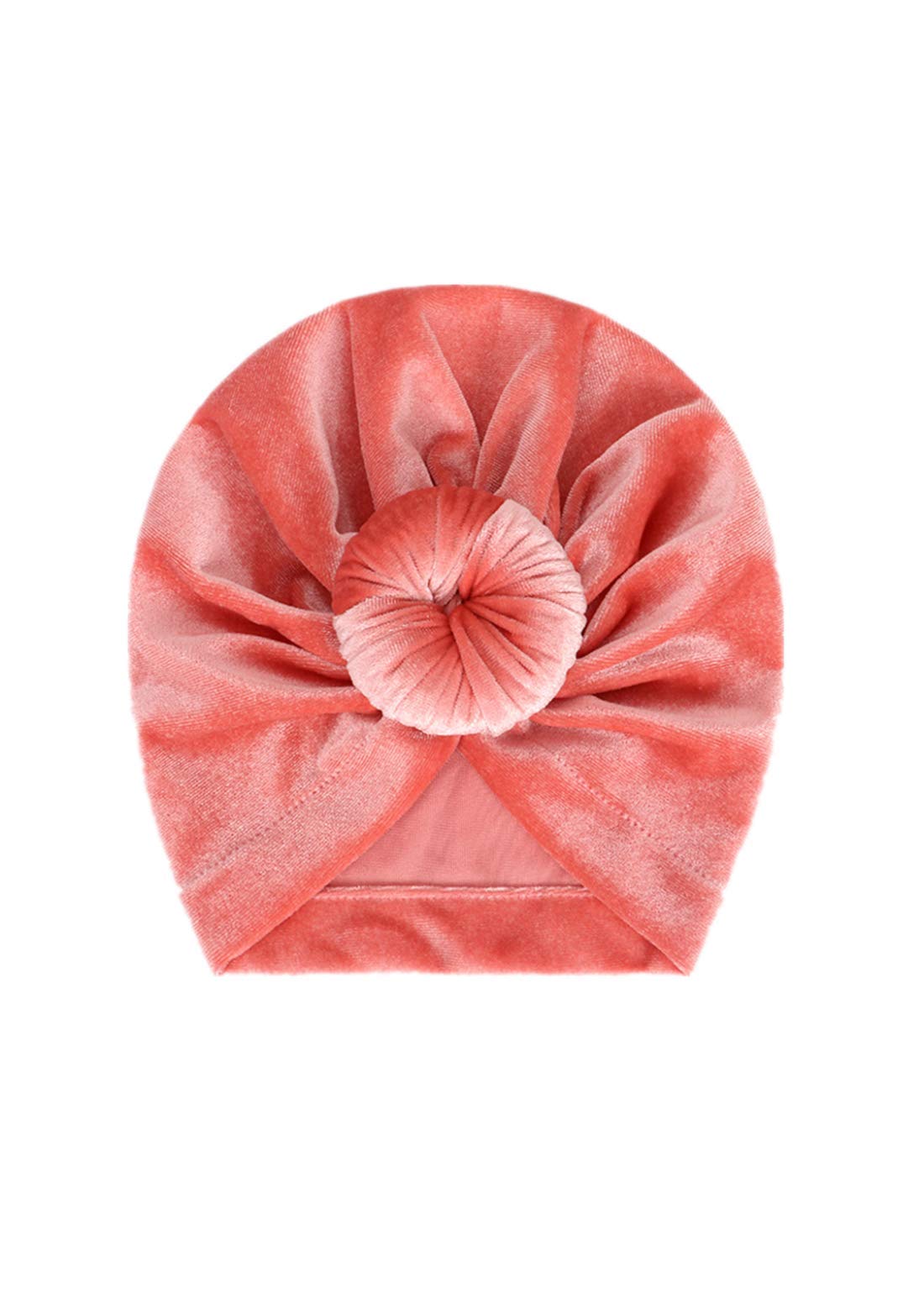 Soft Newborn Baby Turban Hat - Cozy Toddler Beanie Cap for Boys & Girls - Perfect for Newborn Photography, Winter Outfits & Everyday Wear