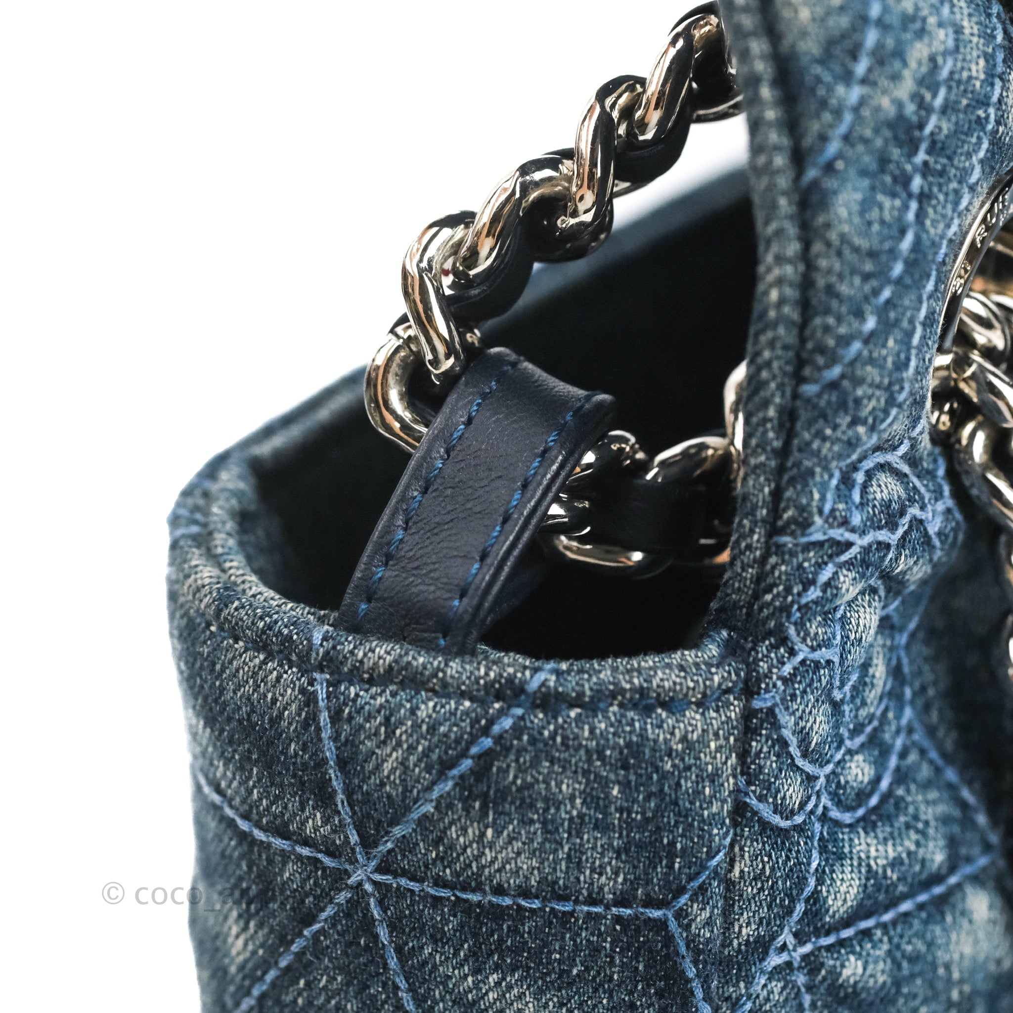 Chanel Camellia Embroidered Flap Bag in Blue Washed Denim with Silver Hardware - Luxury Designer Crossbody Bag for Women, Perfect for Date Night & Special Occasions