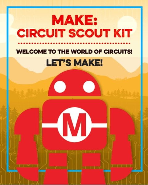 Make: Circuit Scout Kit - DIY Electronics Starter Kit for Beginners | STEM Learning & Home Science Projects